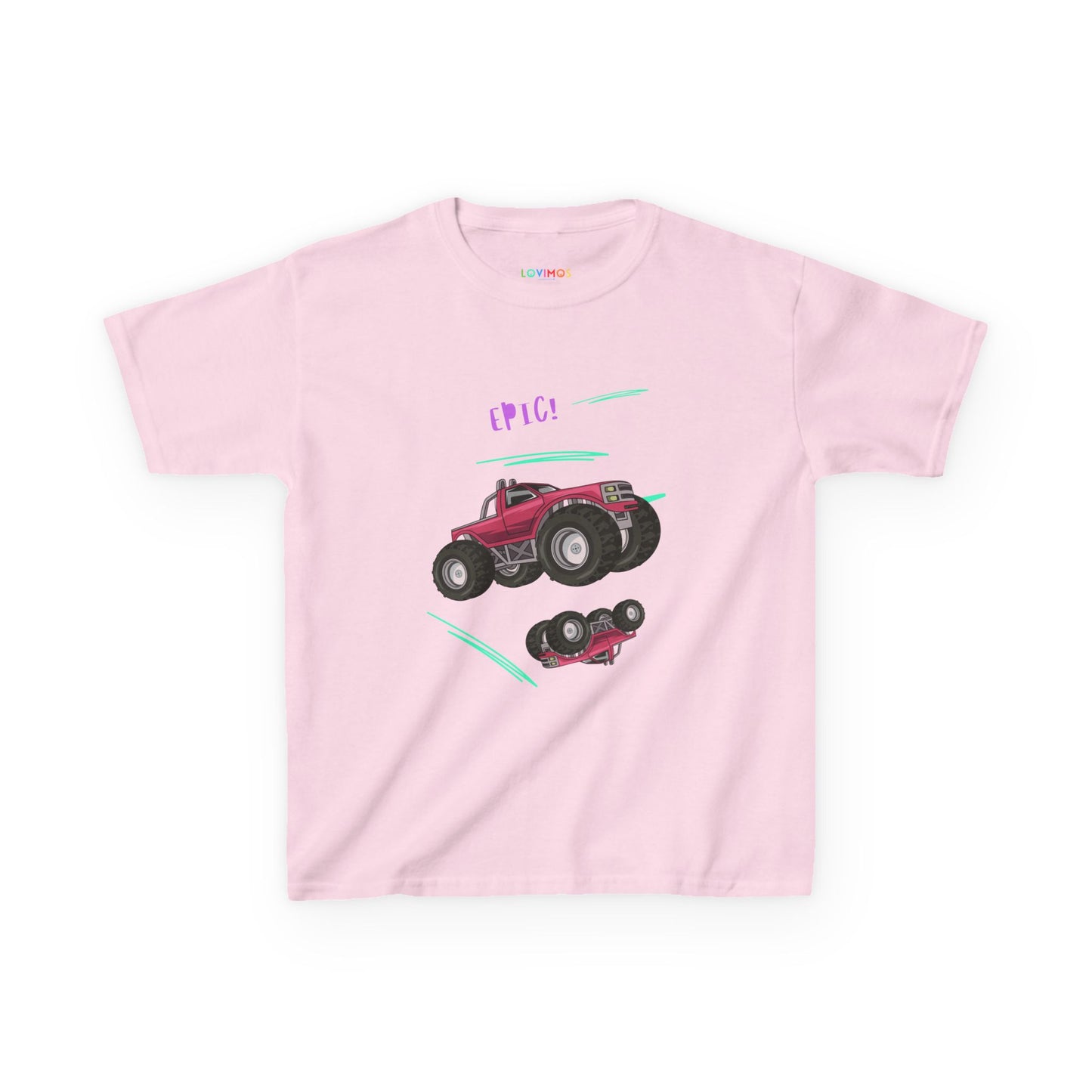 Epic Monster Truck - Fun Graphic Tee for Kids
