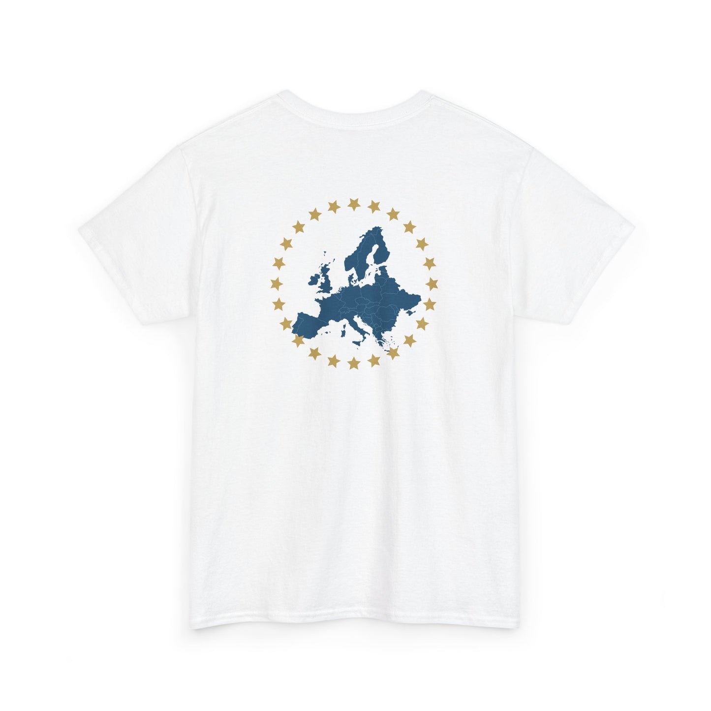 Unisex Heavy Cotton Tee - European Continent design