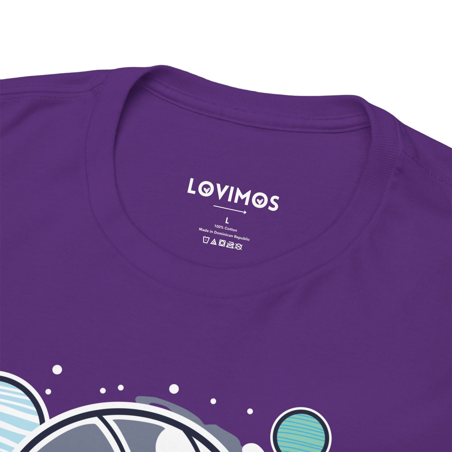 Unisex Heavy Cotton Tee - 'Savor the Universe' Astronaut Design