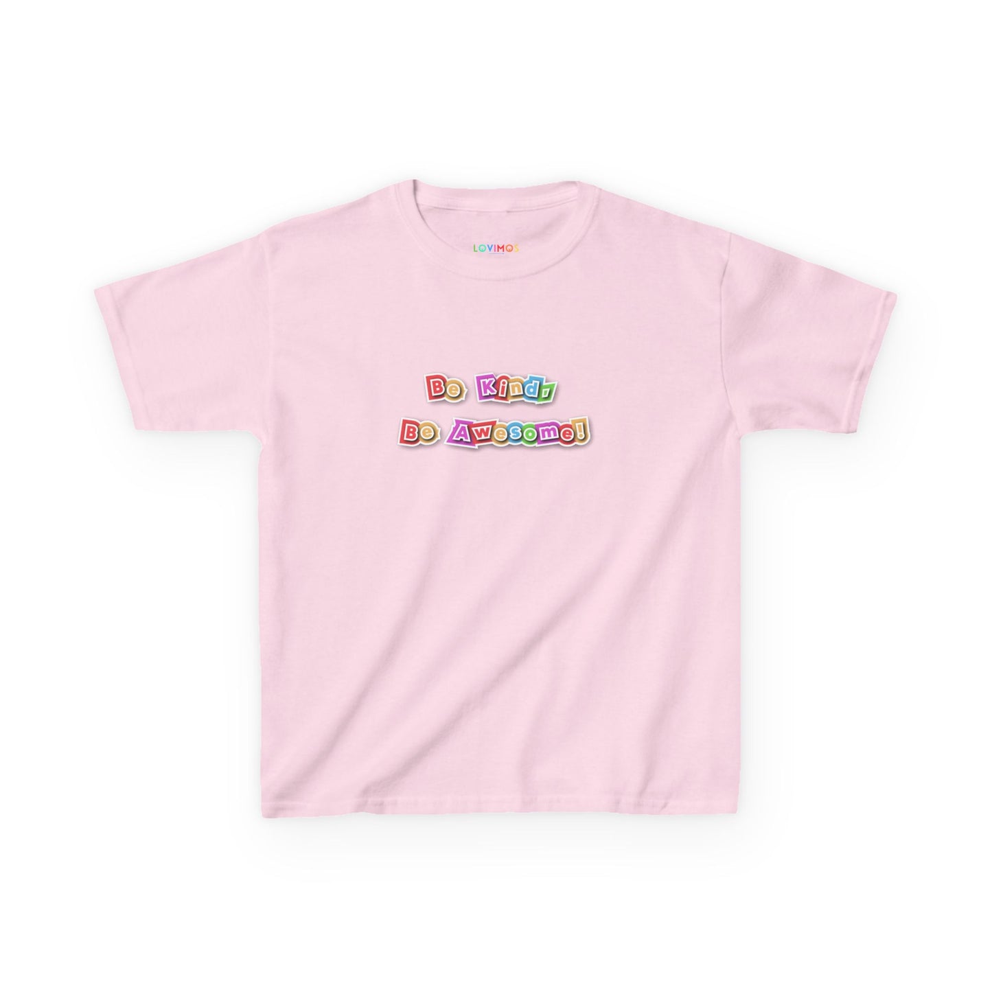 "Be Kind, Be Awesome" Kids Heavy Cotton Tee