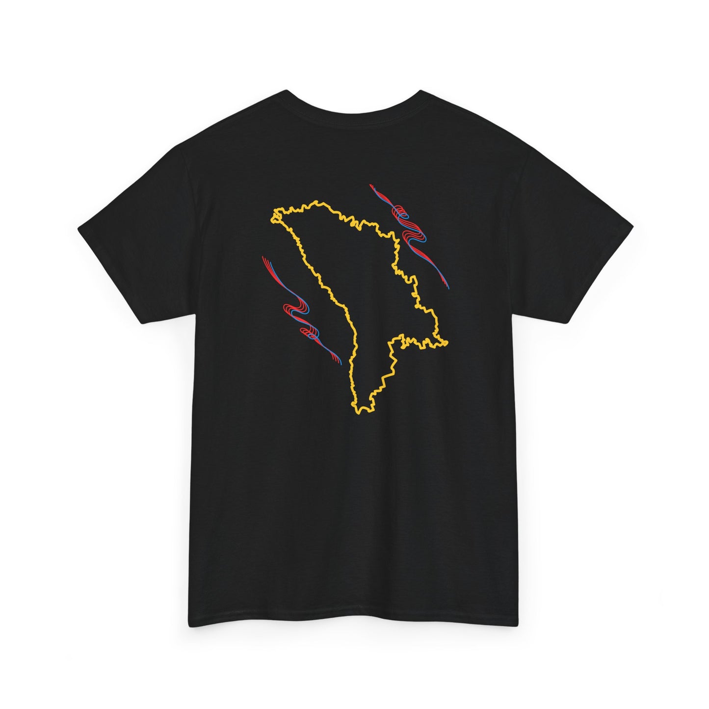 Unisex Cotton Tee - Moldova design