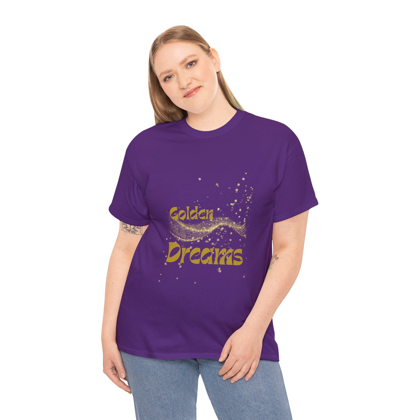 Golden Dreams Unisex Heavy Cotton Tee