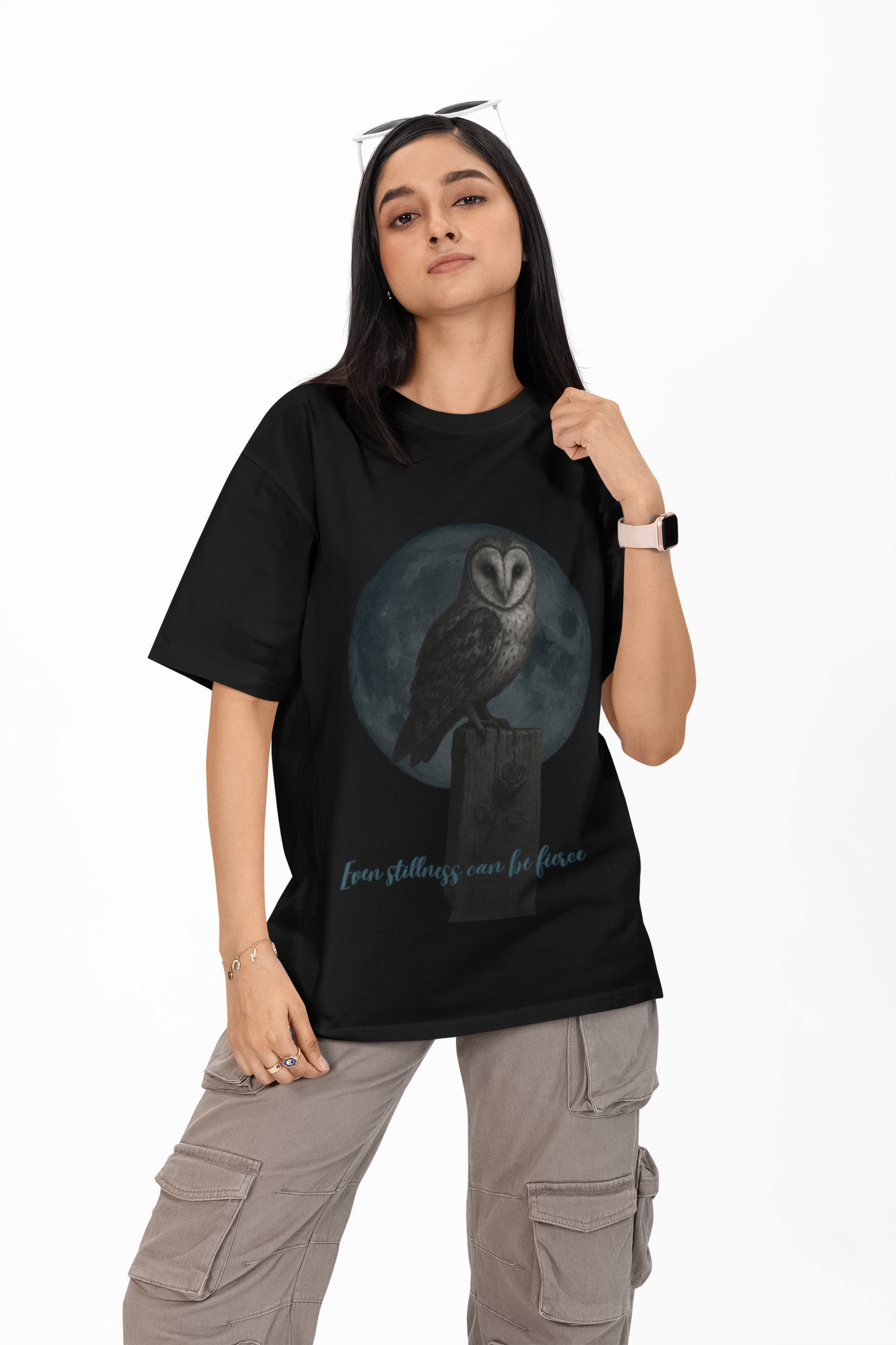 Noir Sentinel – Bramble Watch Oversized Tee