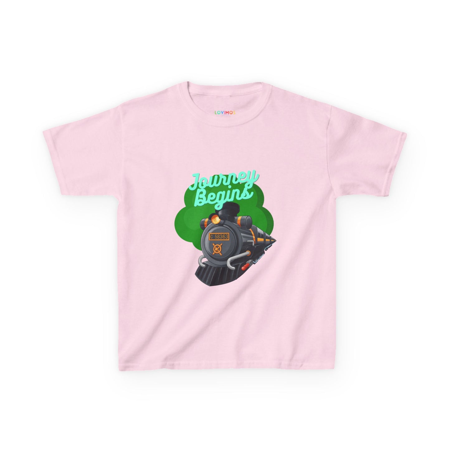Kids Train Adventure Tee - "Journey Begins"