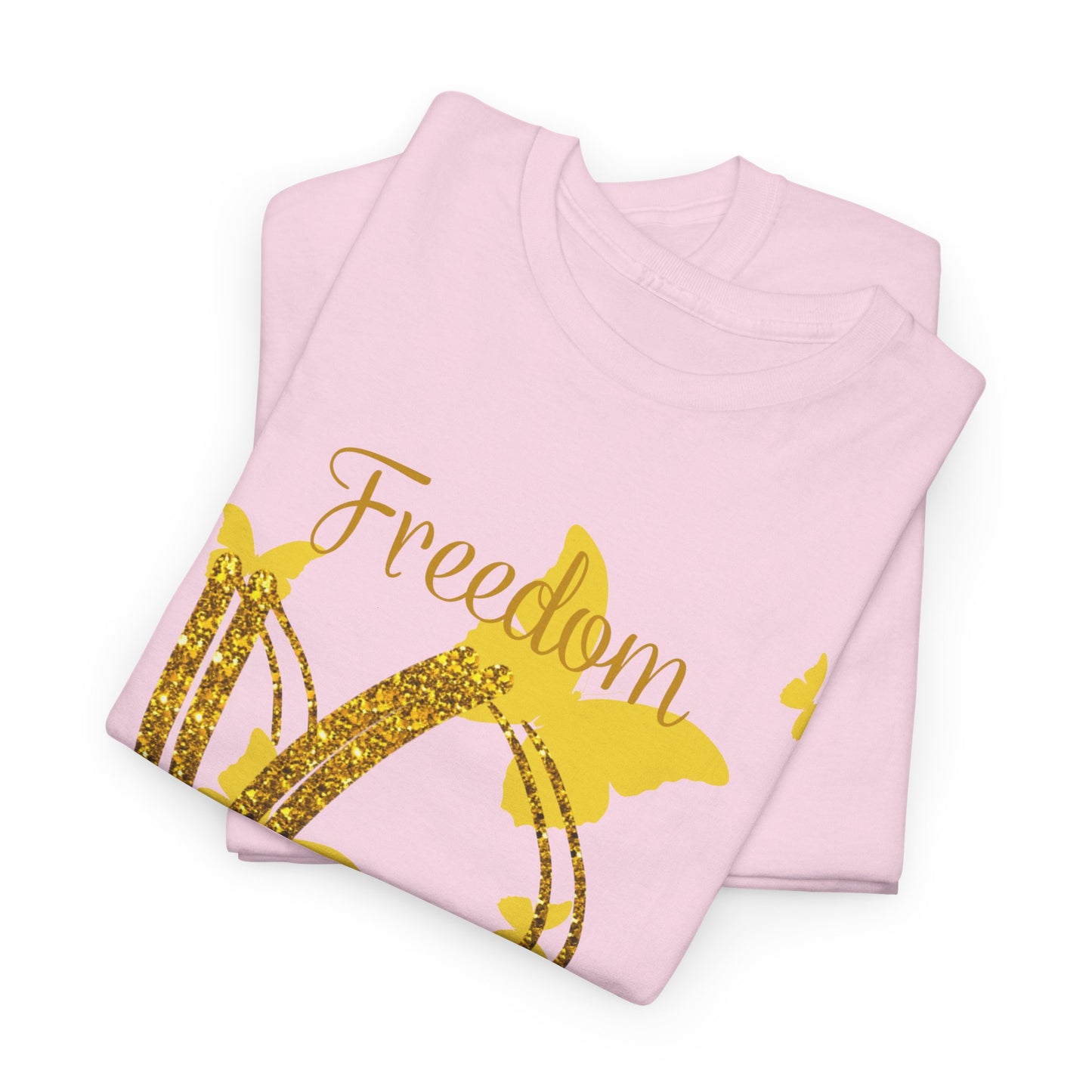 Freedom Butterflies Unisex Heavy Cotton Tee