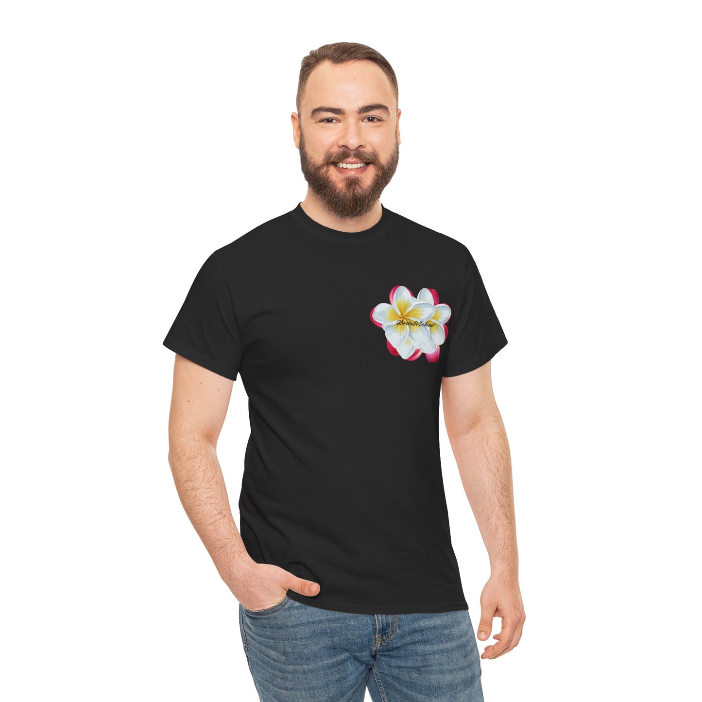 Unisex Heavy Cotton Tee - Kiribati Island