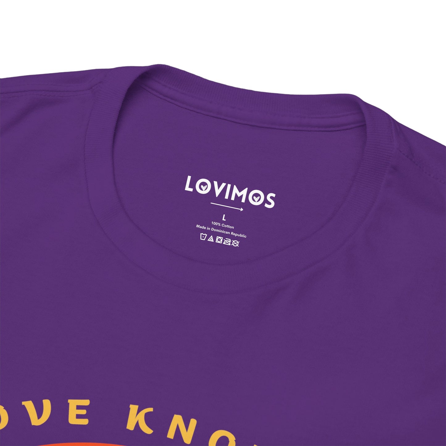 Unisex Heavy Cotton Tee - Never Too Far – Love Knows No Borders A tribute to the unbreakable bonds that distance can never weaken.