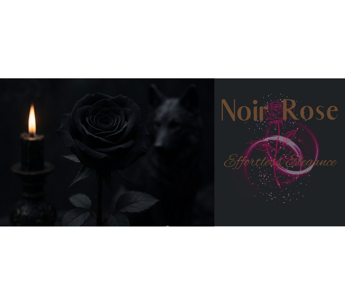 Noir Rose: Effortless Elegance & Comfort in Fashion