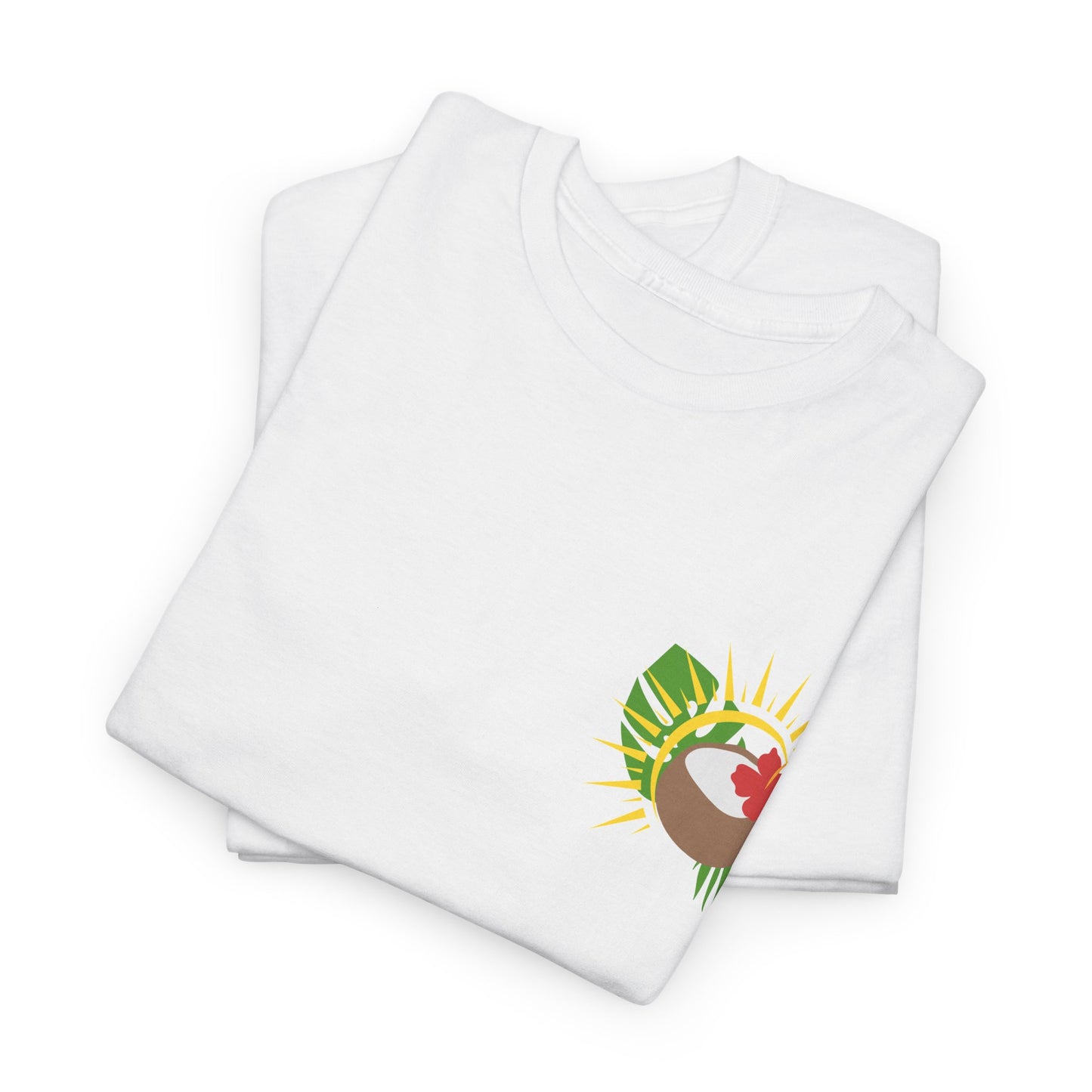 Tropical Unisex Heavy Cotton Tee - Fun and Casual Summer Wear