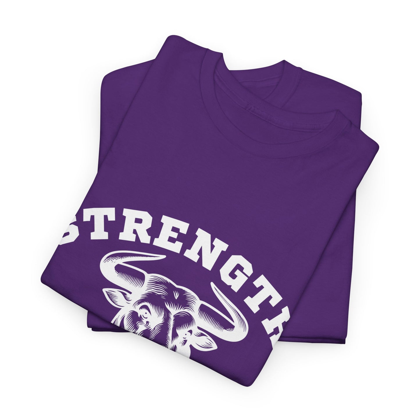 Strength Unleashed Unisex Heavy Cotton Tee - Motivational Graphic Tee