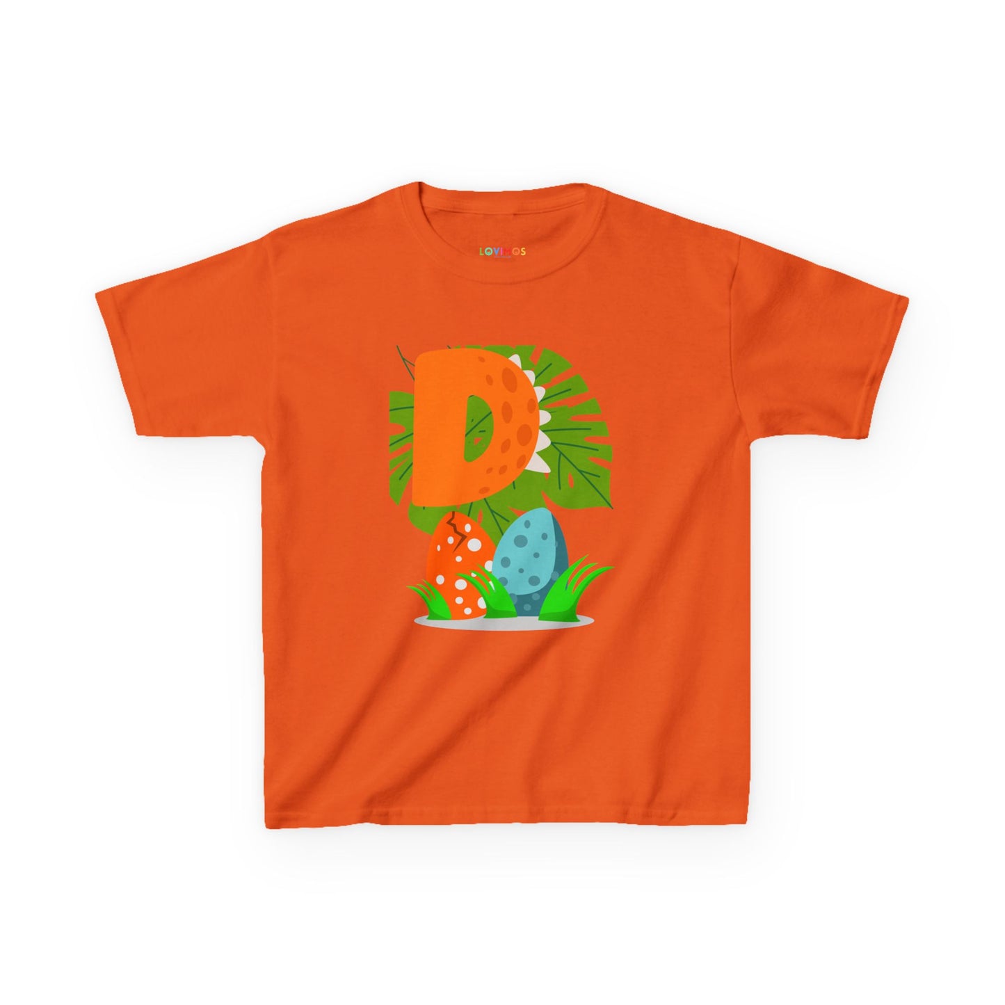 Kids 'D for Dinosaur' tee.