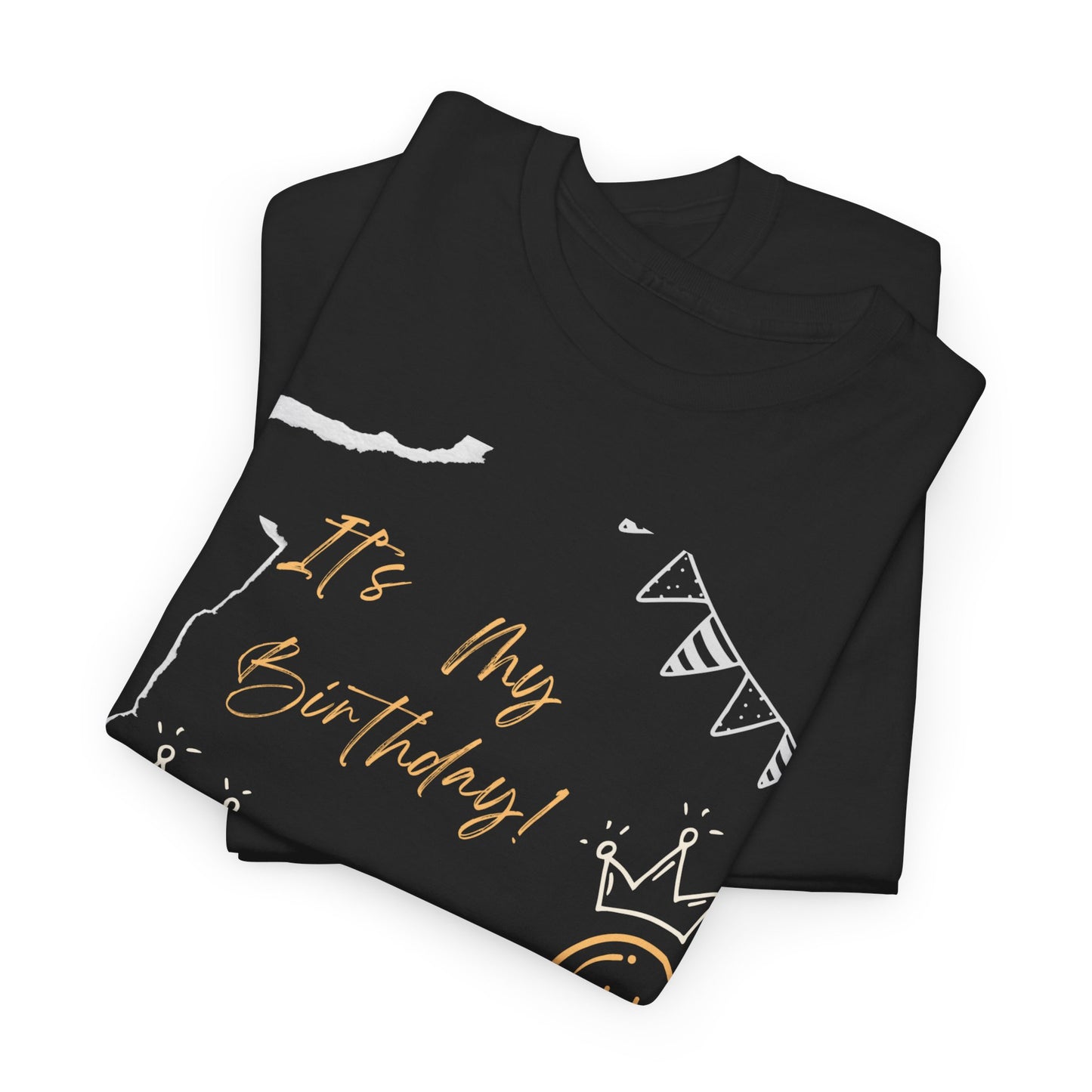 Birthday Celebration Unisex Heavy Cotton Tee - "It's My Birthday!"
