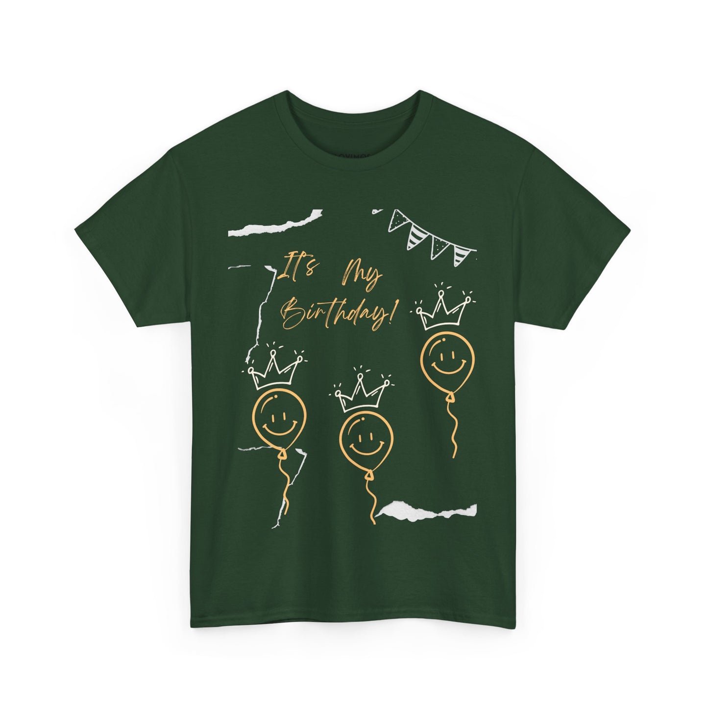 Birthday Celebration Unisex Heavy Cotton Tee - "It's My Birthday!"