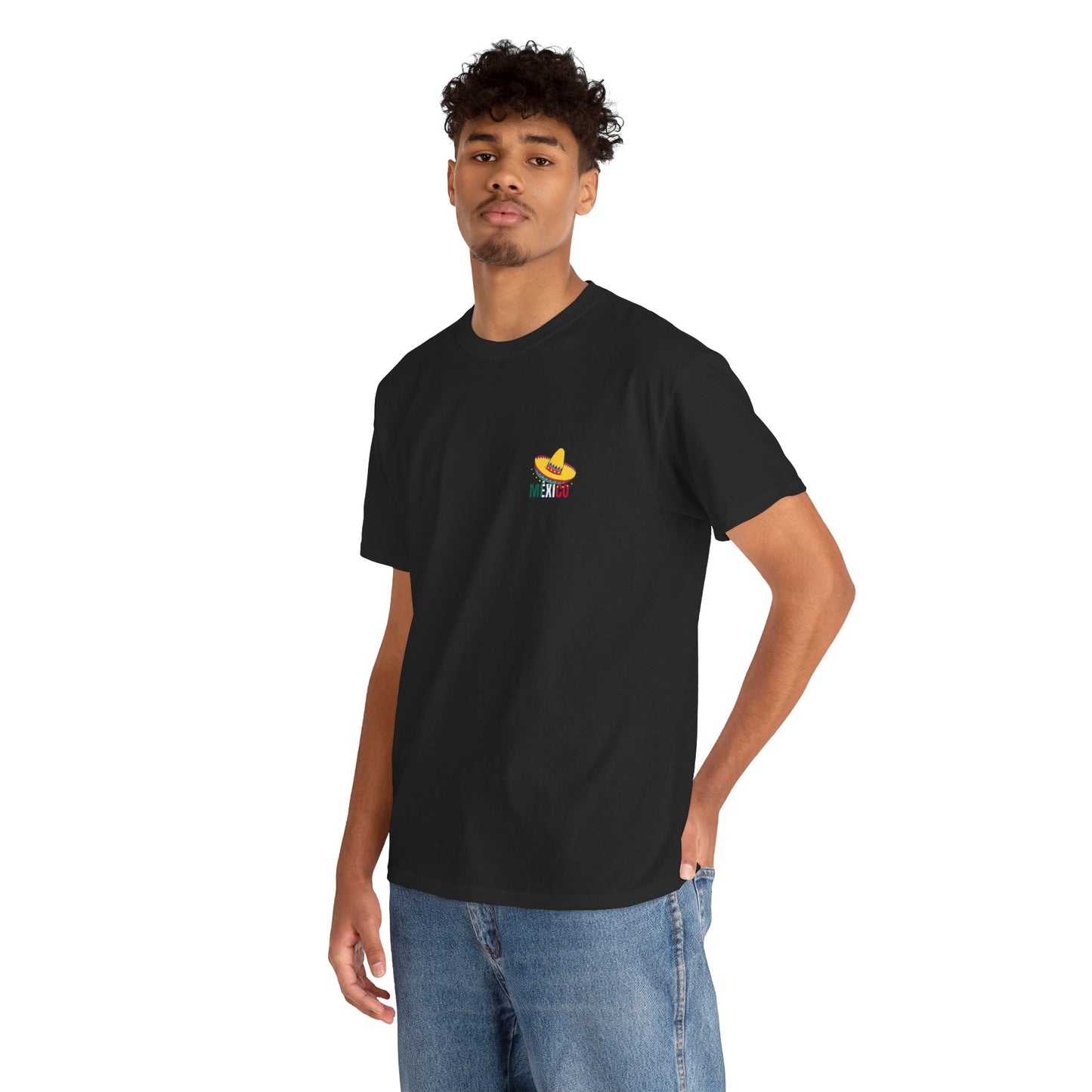 Cozy Unisex Cotton Tee - Mexico Design