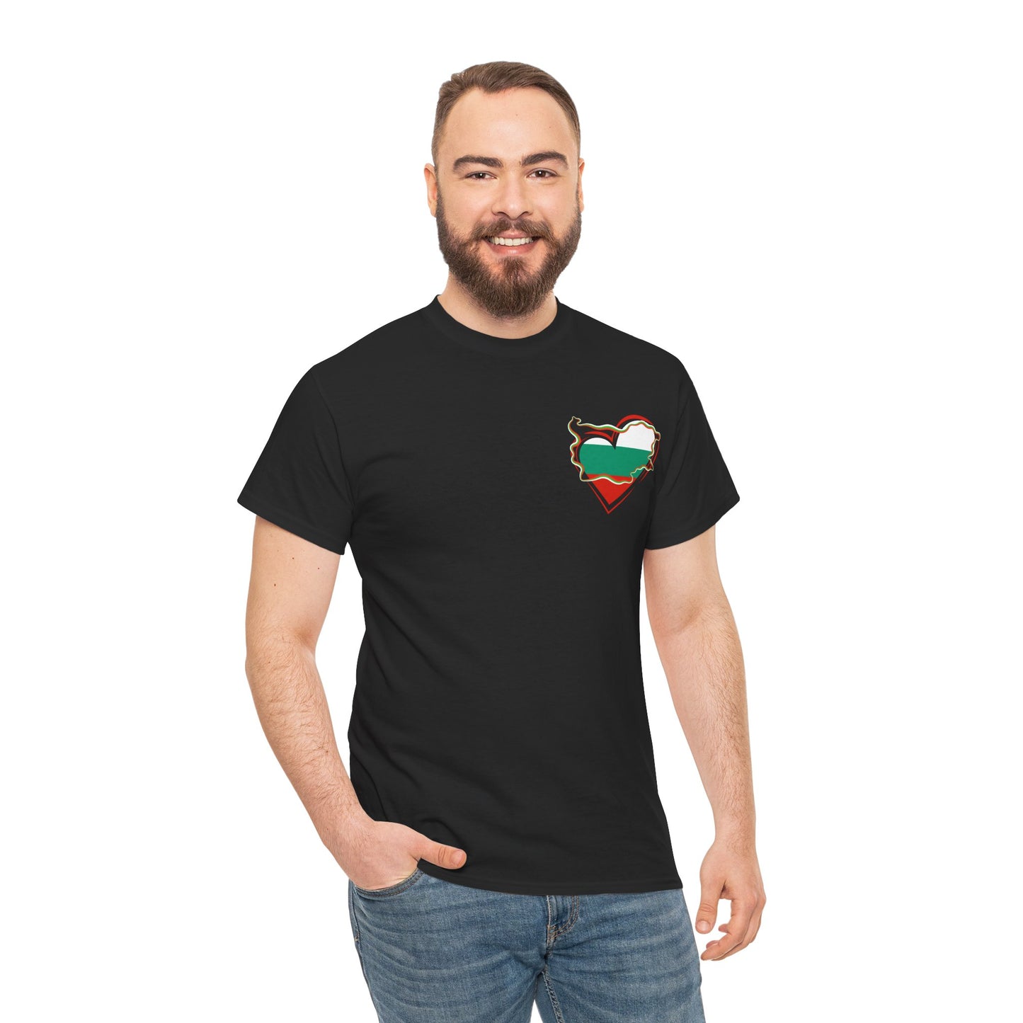 Unisex Cotton Tee - Bulgaria