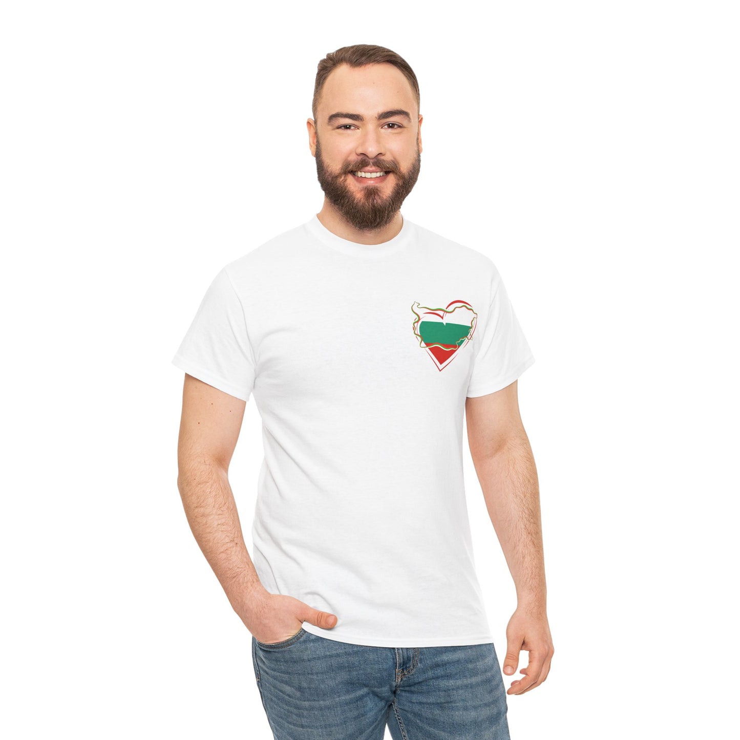 Unisex Cotton Tee - Bulgaria