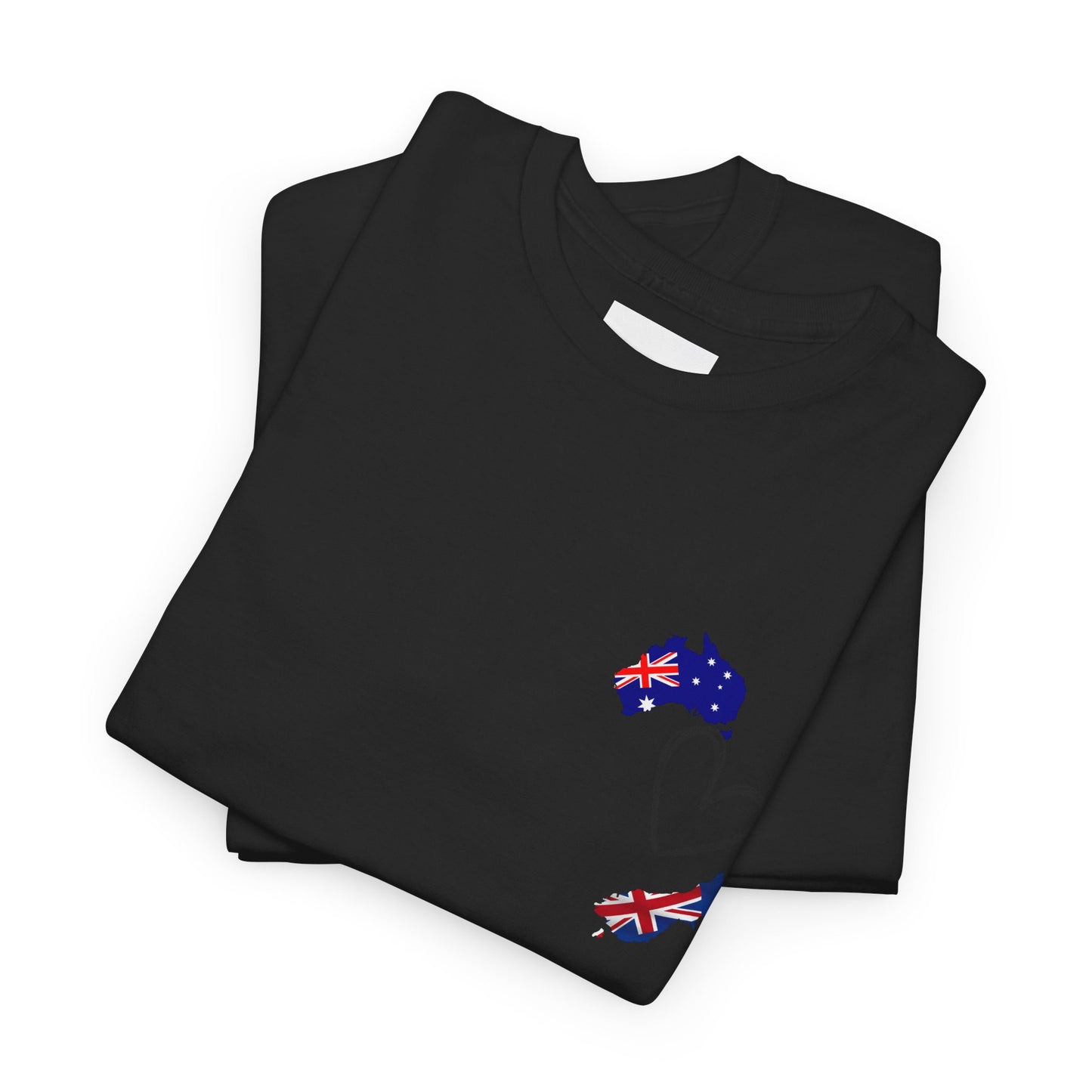 Cozy Unisex Cotton Tee with Australia & NZ Map Design