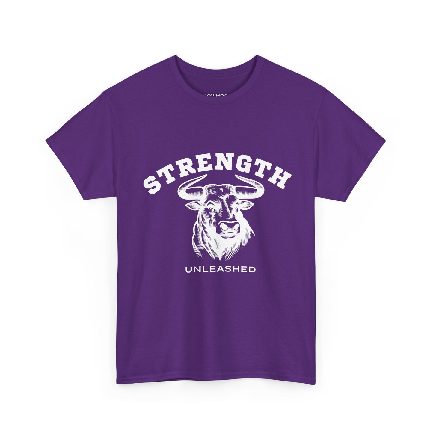 Strength Unleashed Unisex Heavy Cotton Tee - Motivational Graphic Tee