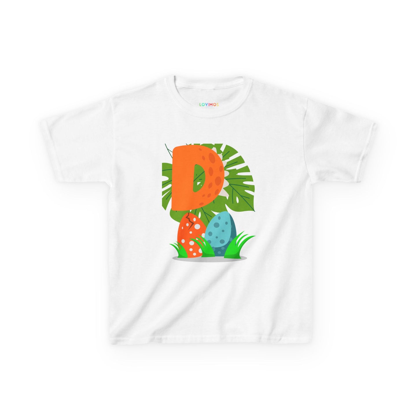 Kids 'D for Dinosaur' tee.