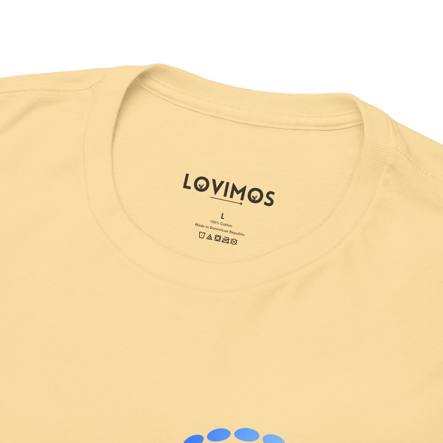 Geometric Unisex Heavy Cotton Tee - Casual Art