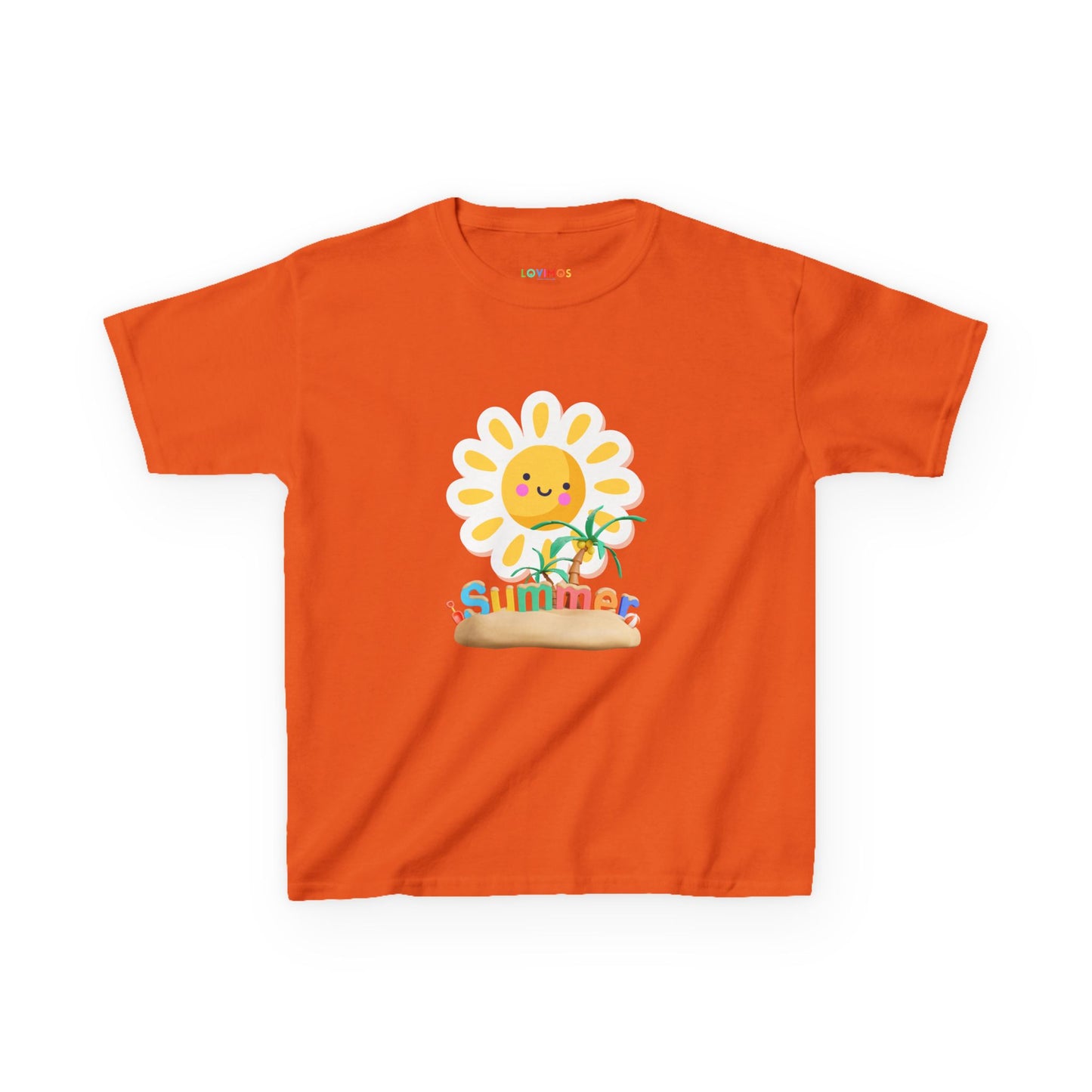 Sunny Summer Kids Tee - Cute Sunshine Graphic T-Shirt for Summer Fun