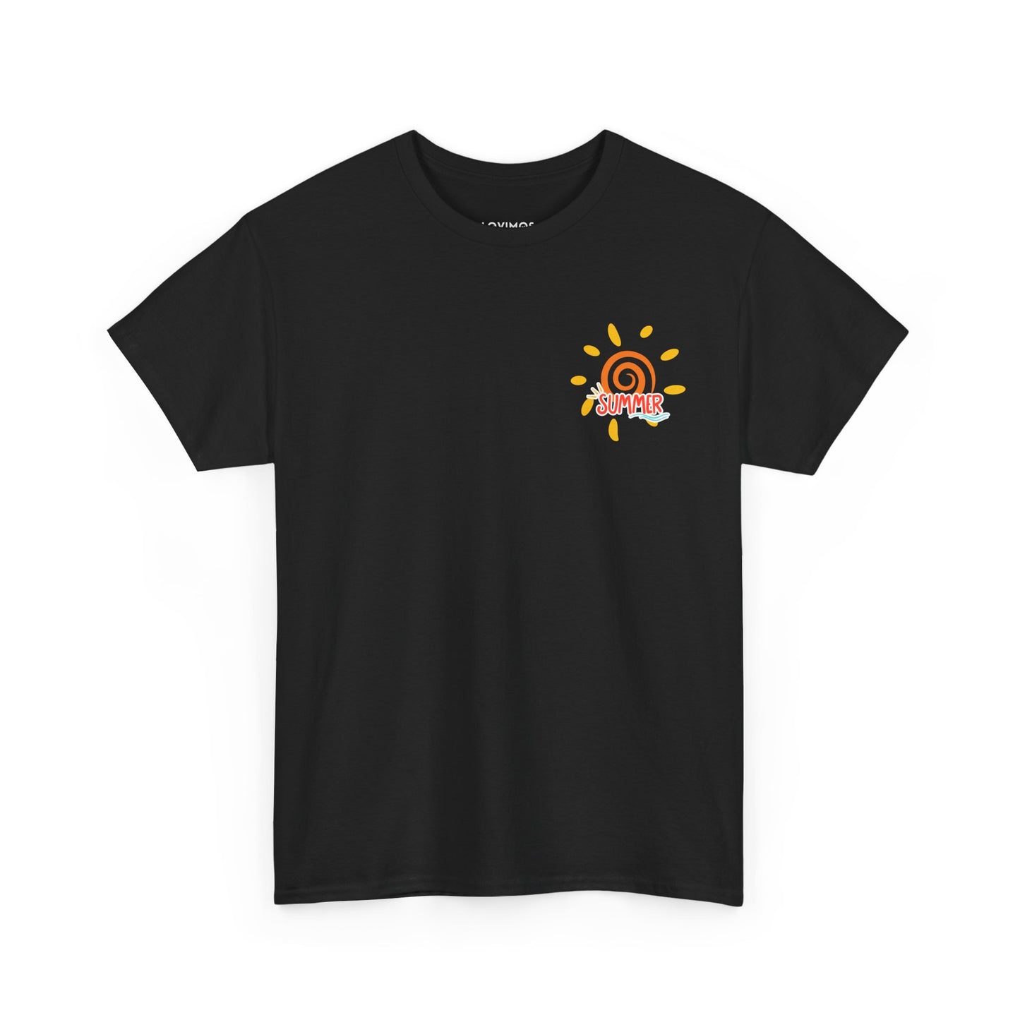 Summer Vibes Unisex Heavy Cotton Tee - Perfect for Outdoor Fun