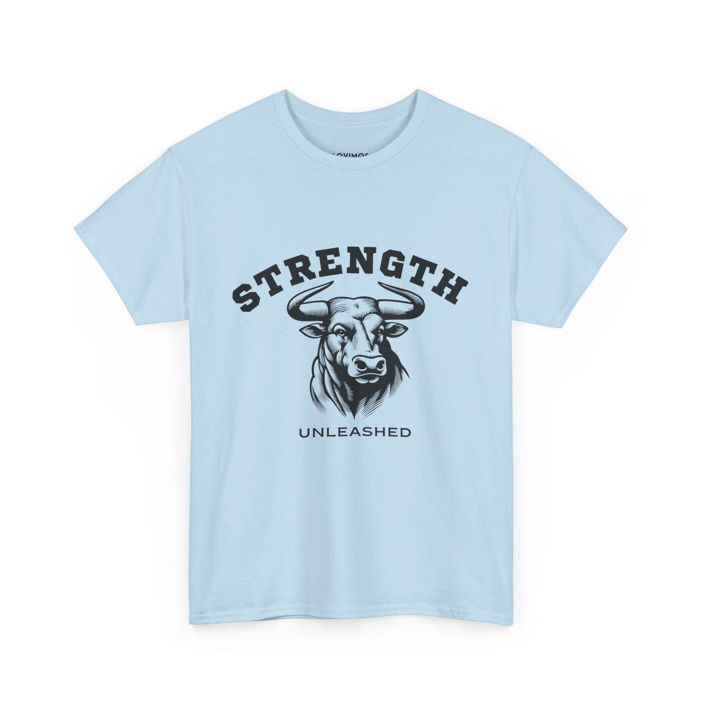 Strength Unleashed Unisex Heavy Cotton Tee - Motivational Graphic Tee