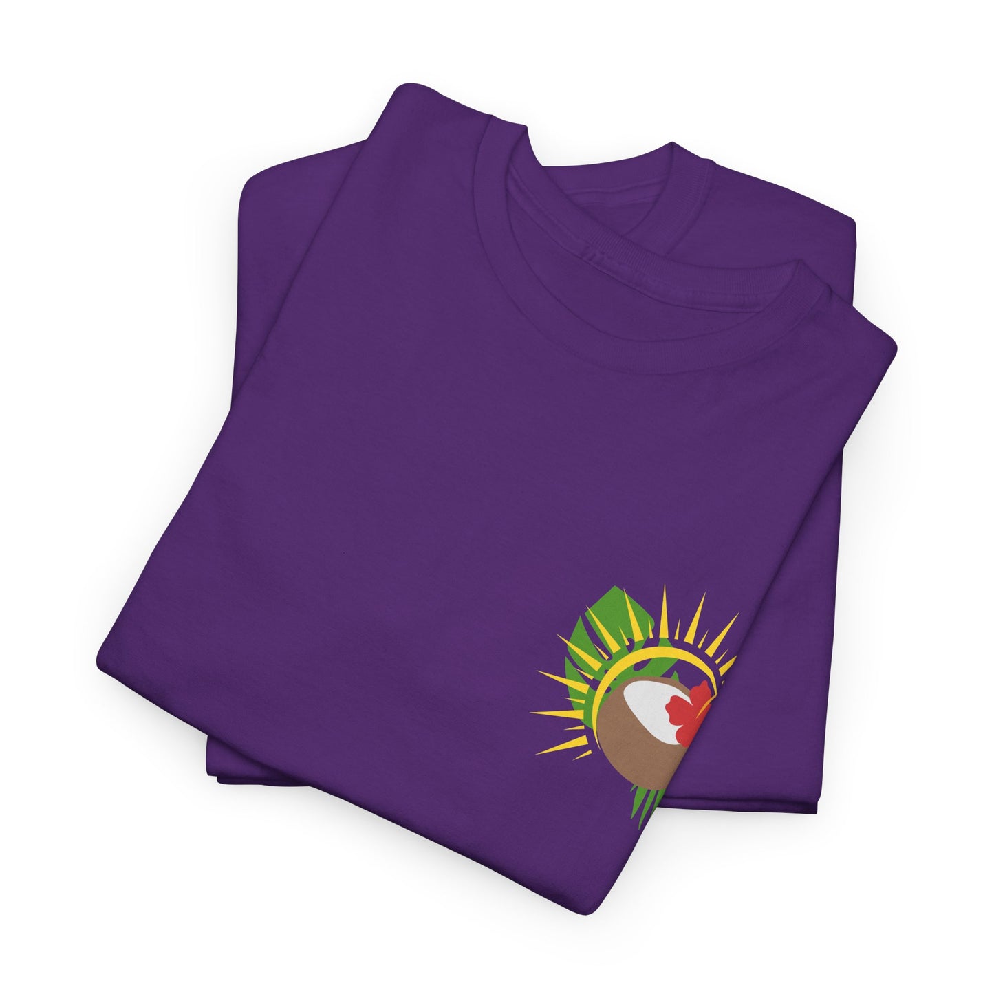 Tropical Unisex Heavy Cotton Tee - Fun and Casual Summer Wear