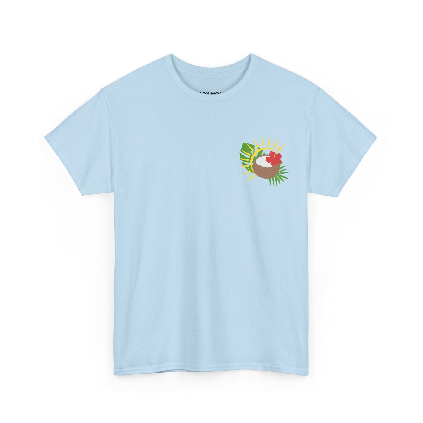 Tropical Unisex Heavy Cotton Tee - Fun and Casual Summer Wear