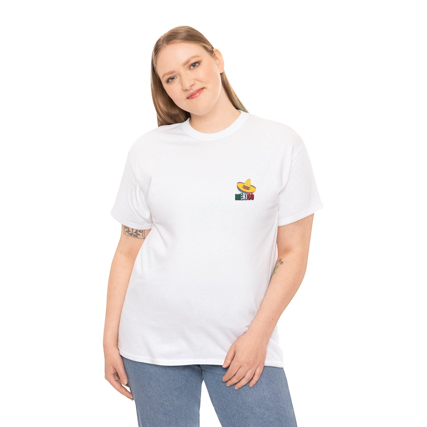 Cozy Unisex Cotton Tee - Mexico Design