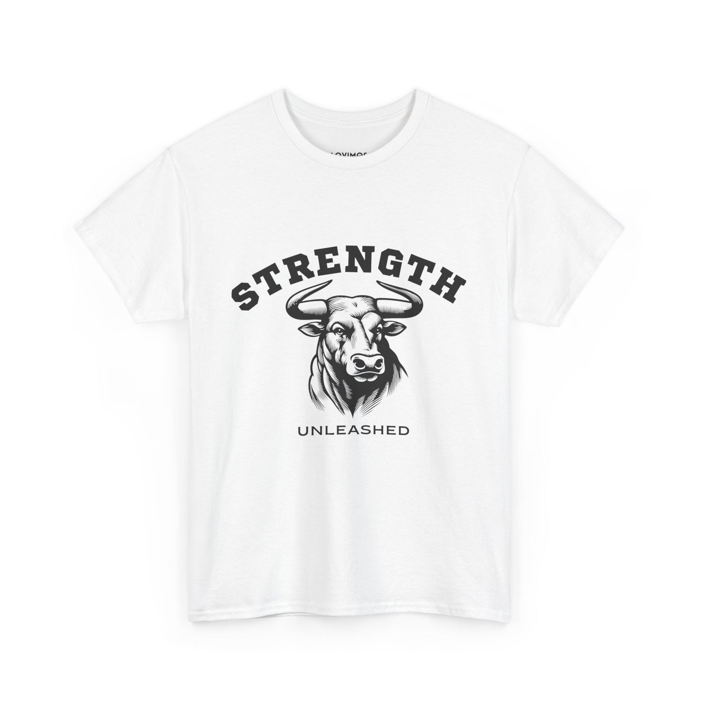 Strength Unleashed Unisex Heavy Cotton Tee - Motivational Graphic Tee