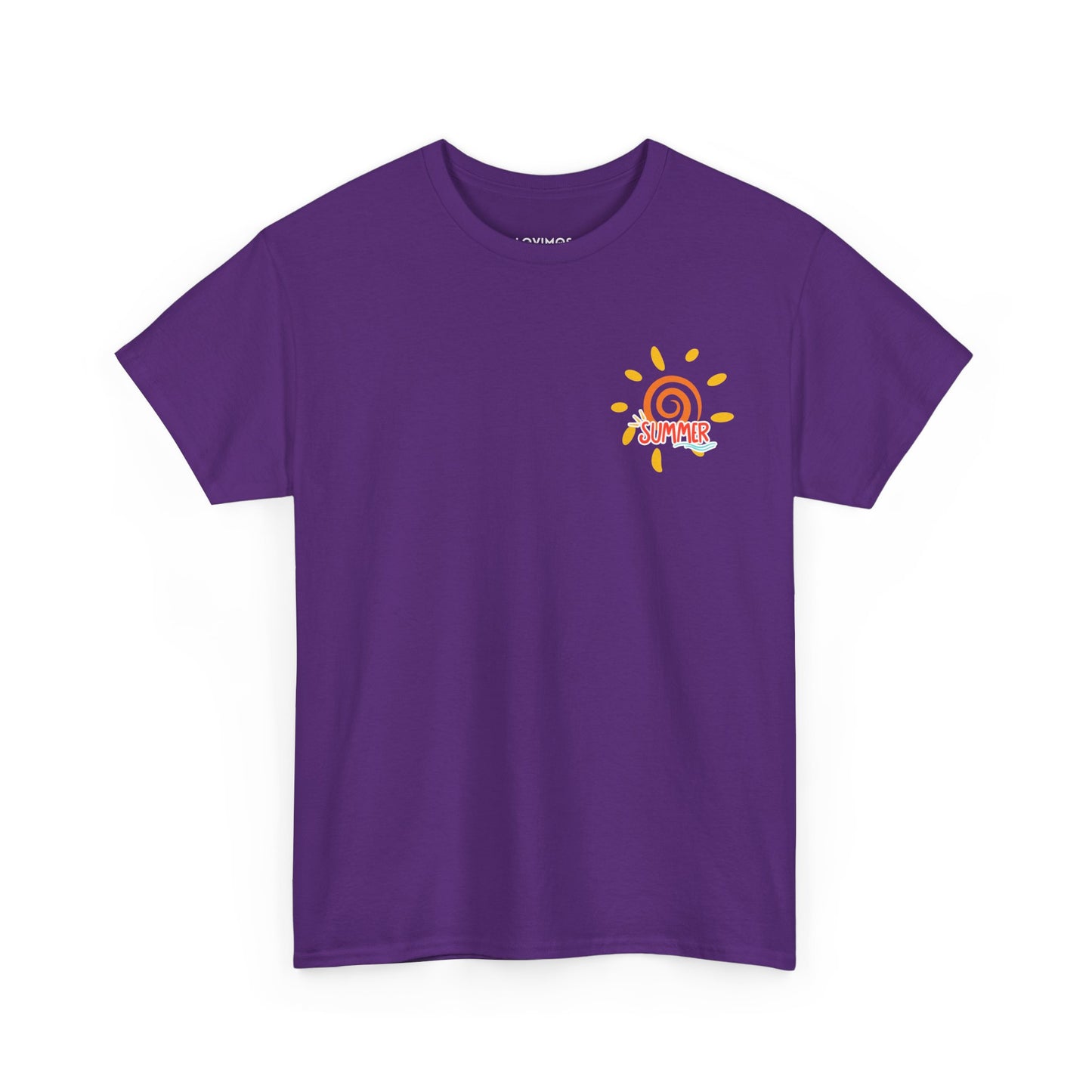 Summer Vibes Unisex Heavy Cotton Tee - Perfect for Outdoor Fun