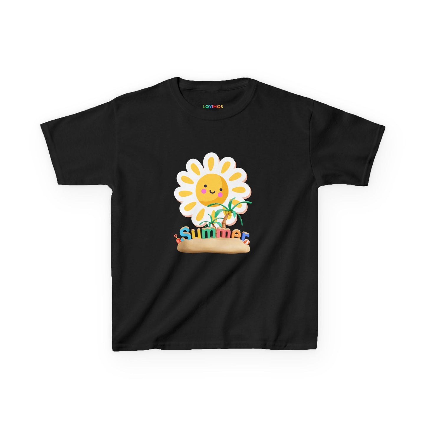 Sunny Summer Kids Tee - Cute Sunshine Graphic T-Shirt for Summer Fun
