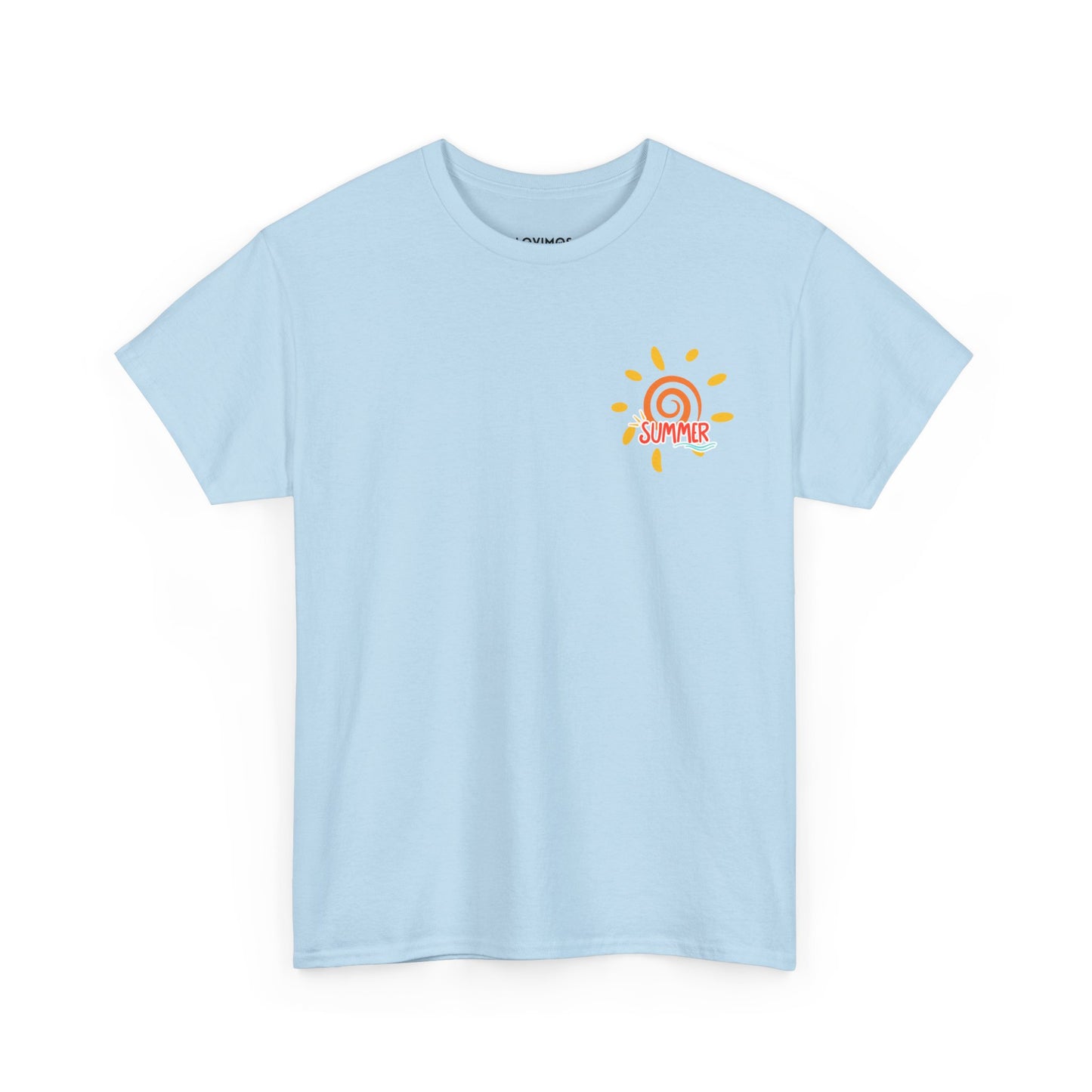 Summer Vibes Unisex Heavy Cotton Tee - Perfect for Outdoor Fun