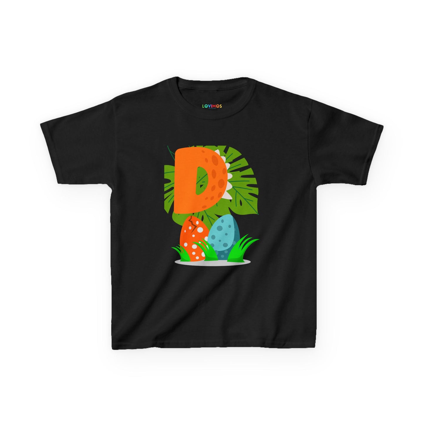 Kids 'D for Dinosaur' tee.