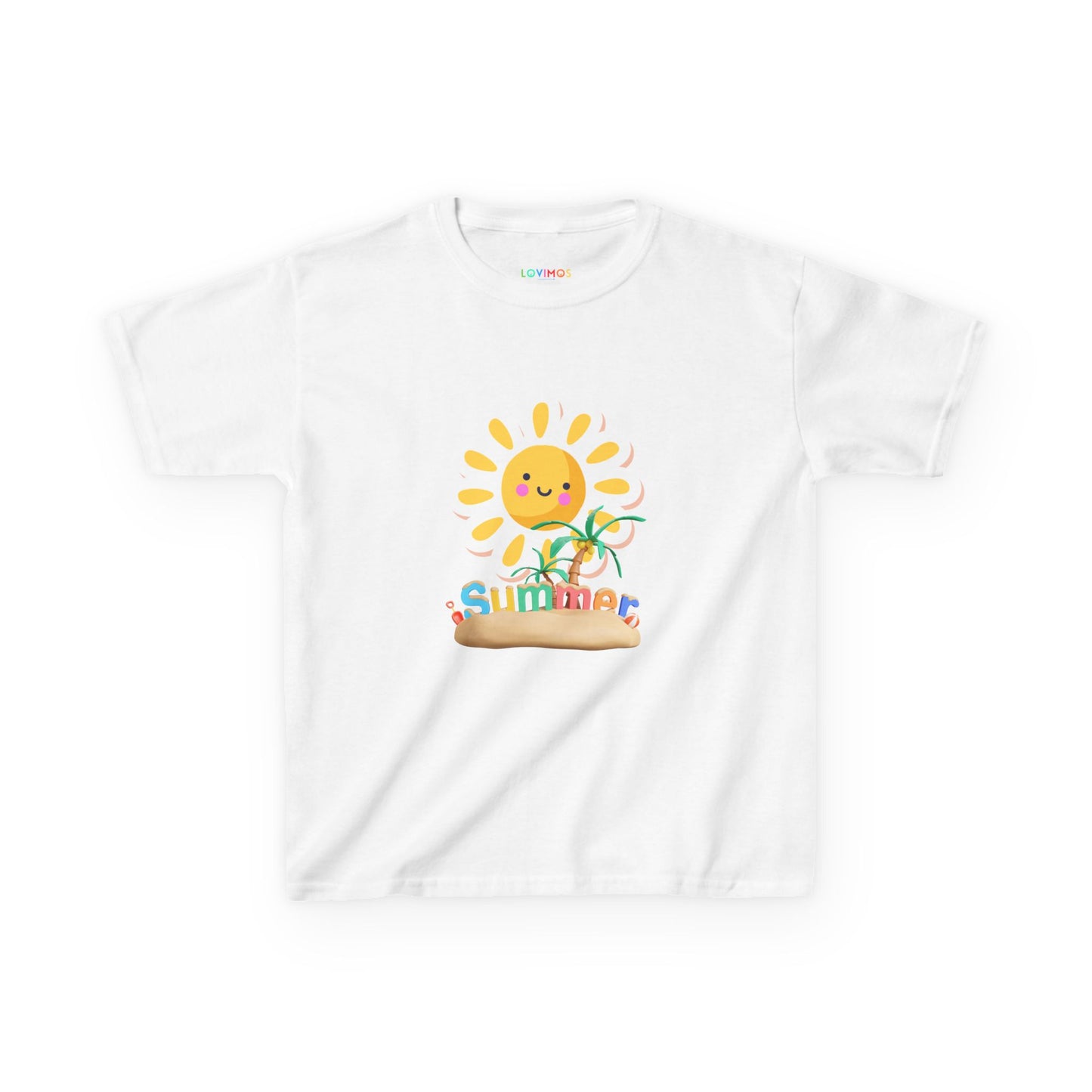 Sunny Summer Kids Tee - Cute Sunshine Graphic T-Shirt for Summer Fun