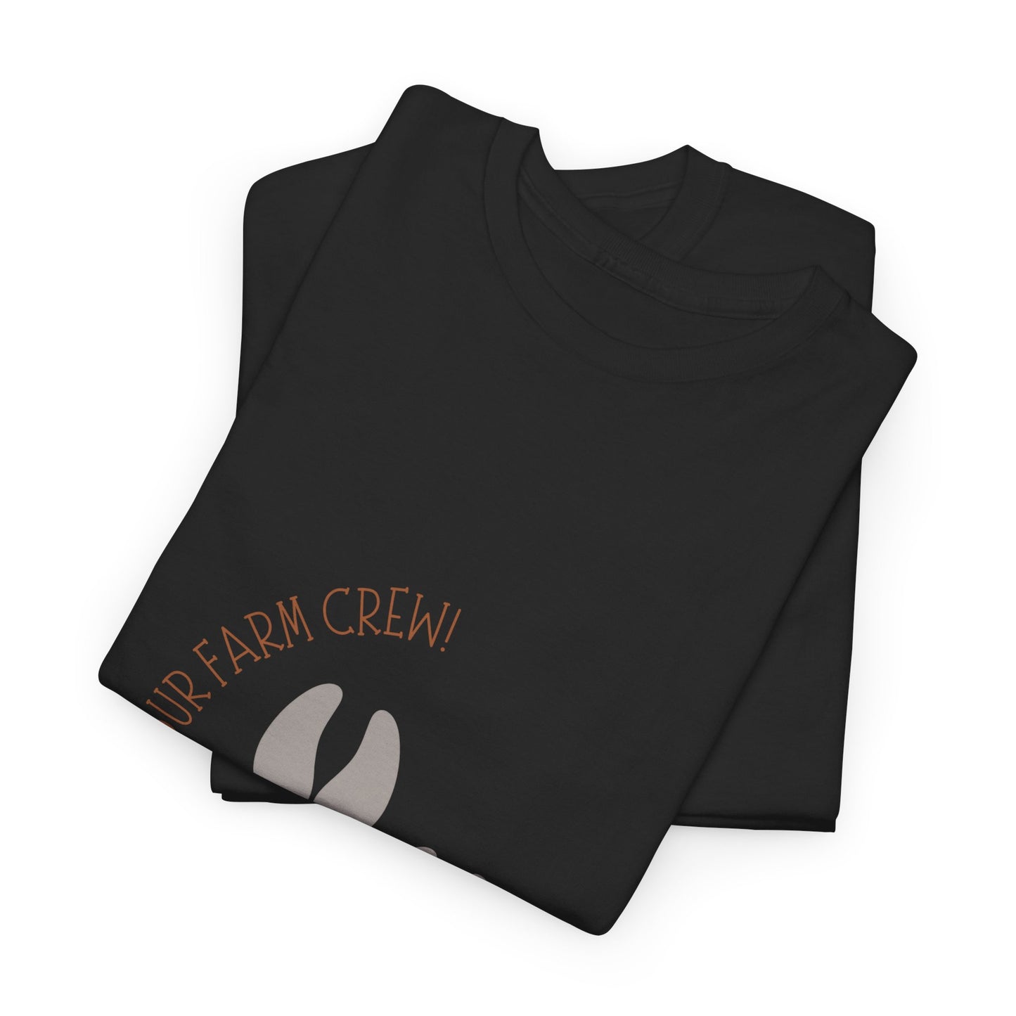 Unisex Heavy Cotton Tee - "Welcome to our crew" Graphic Shirt