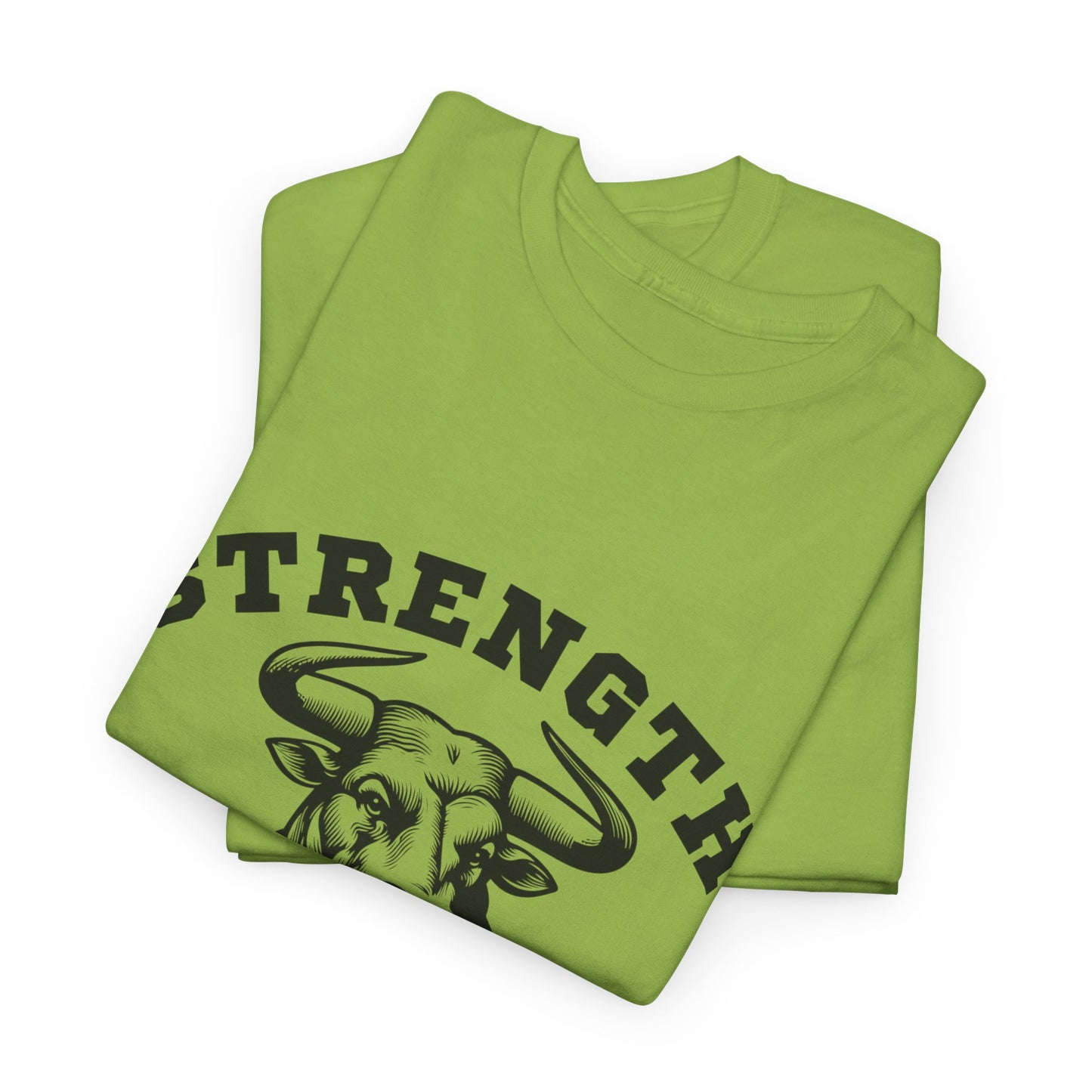 Strength Unleashed Unisex Heavy Cotton Tee - Motivational Graphic Tee