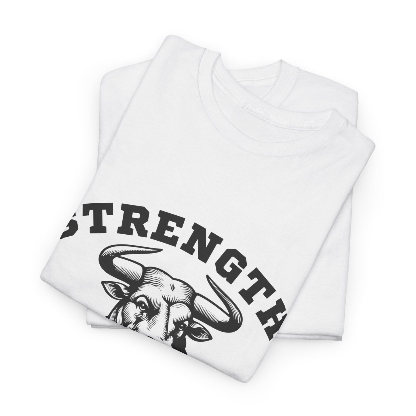 Strength Unleashed Unisex Heavy Cotton Tee - Motivational Graphic Tee