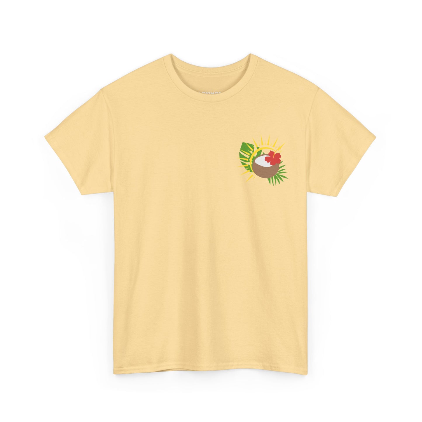Tropical Unisex Heavy Cotton Tee - Fun and Casual Summer Wear