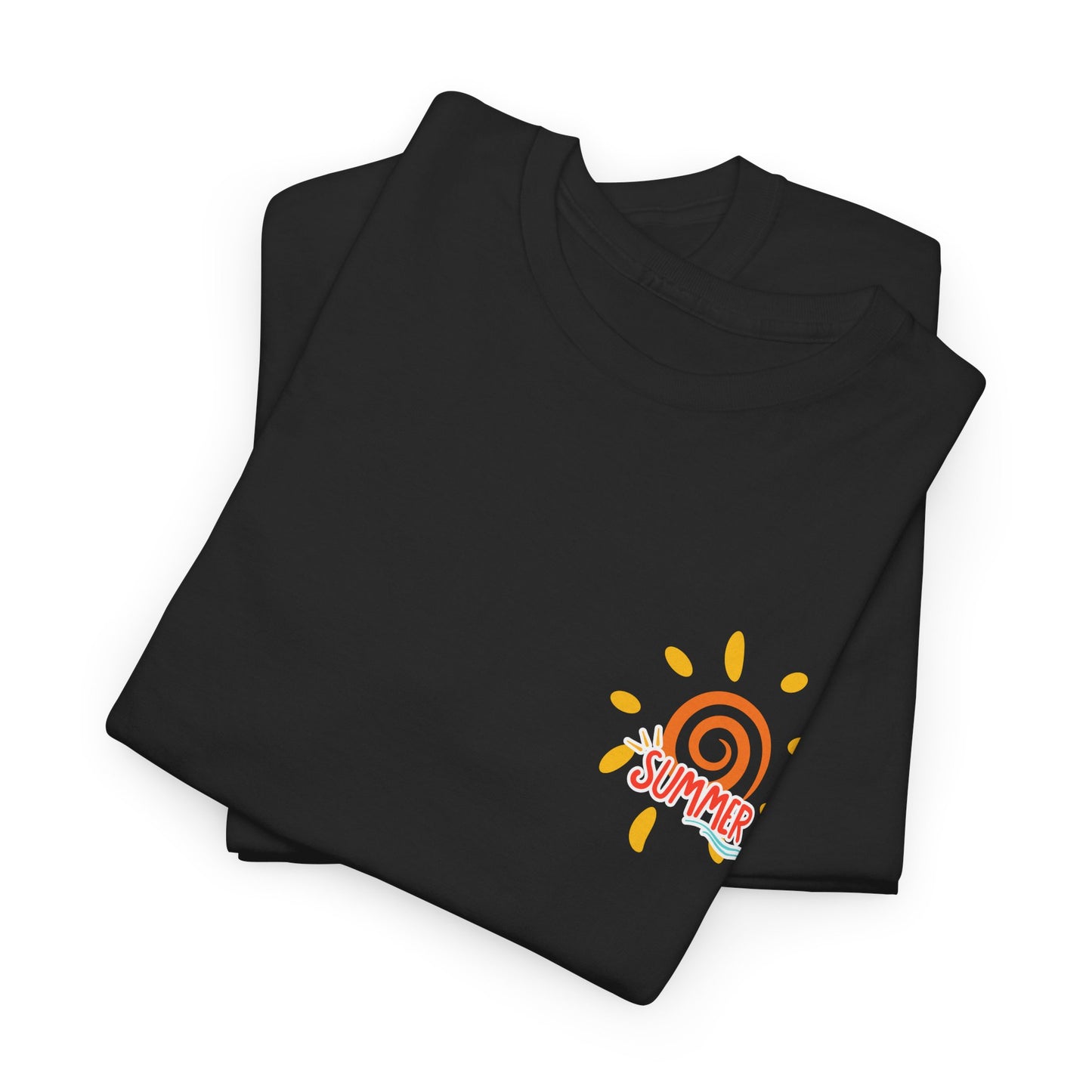 Summer Vibes Unisex Heavy Cotton Tee - Perfect for Outdoor Fun