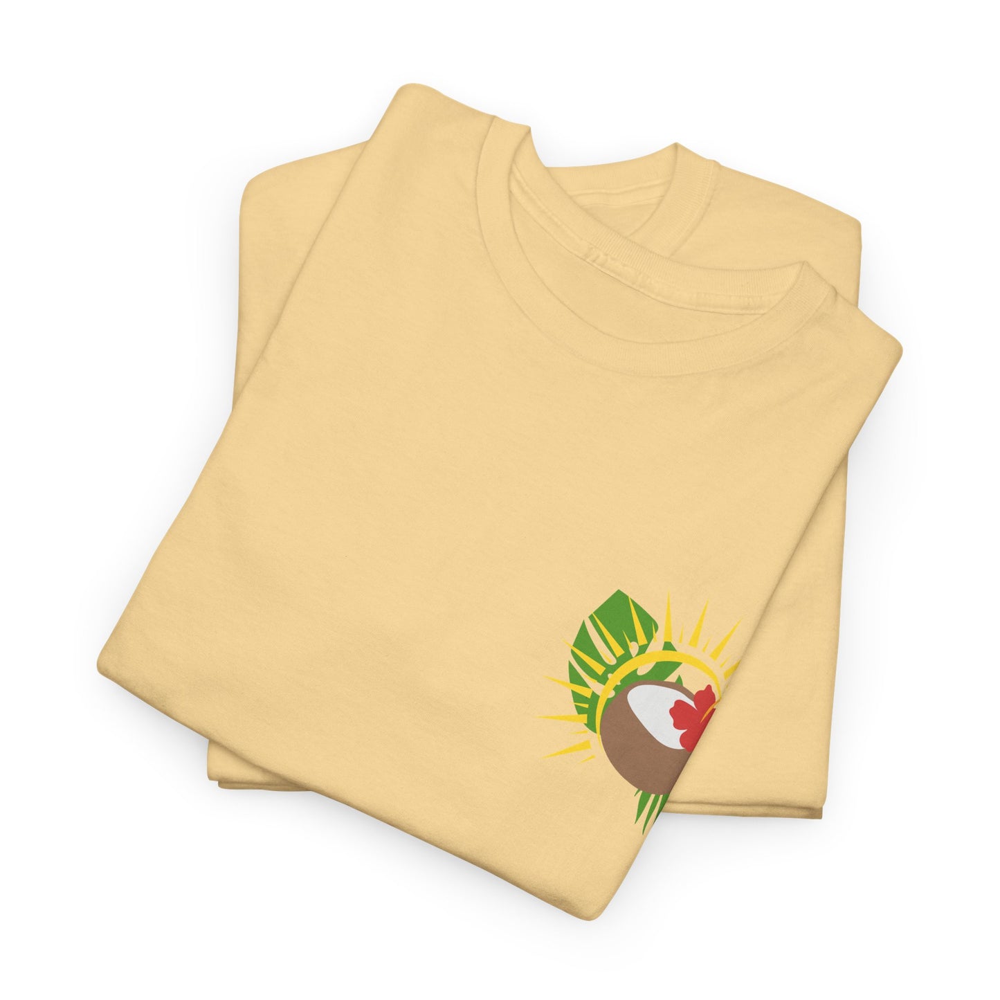 Tropical Unisex Heavy Cotton Tee - Fun and Casual Summer Wear