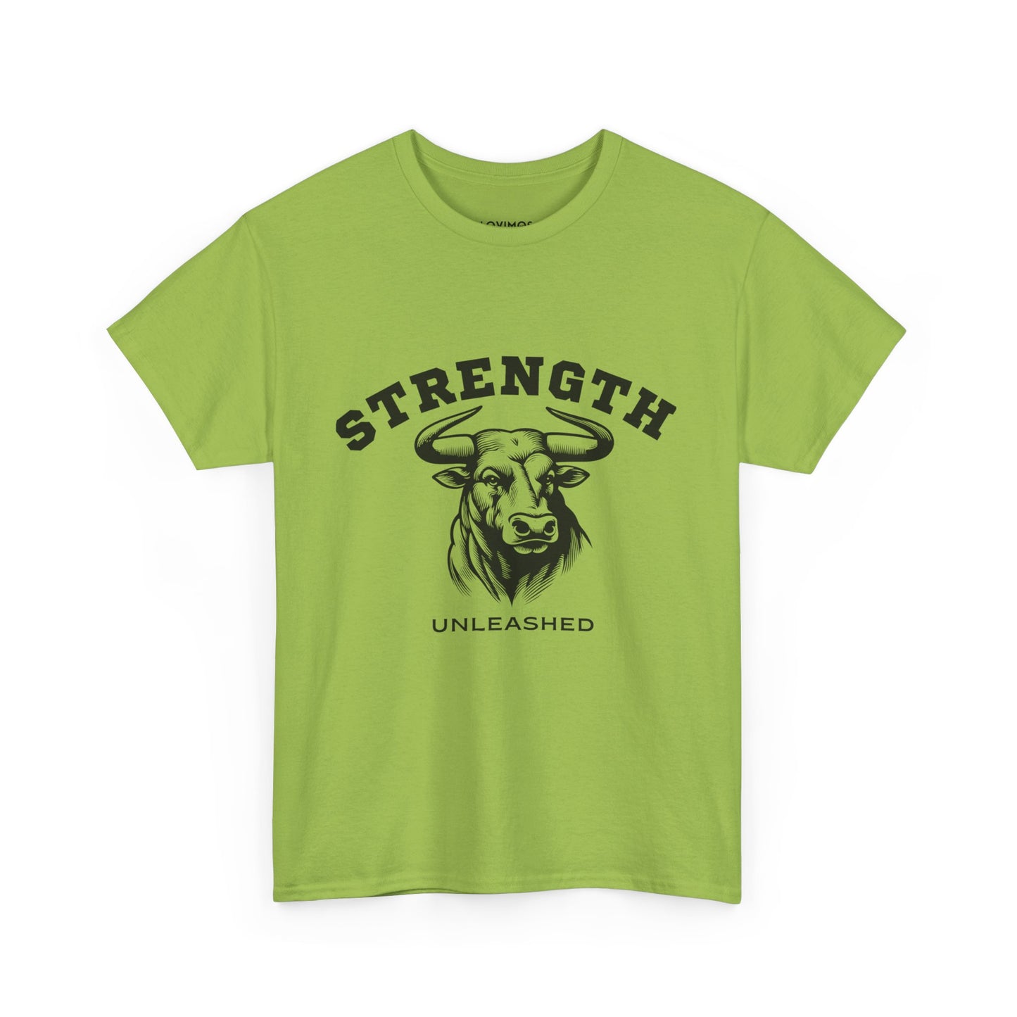 Strength Unleashed Unisex Heavy Cotton Tee - Motivational Graphic Tee