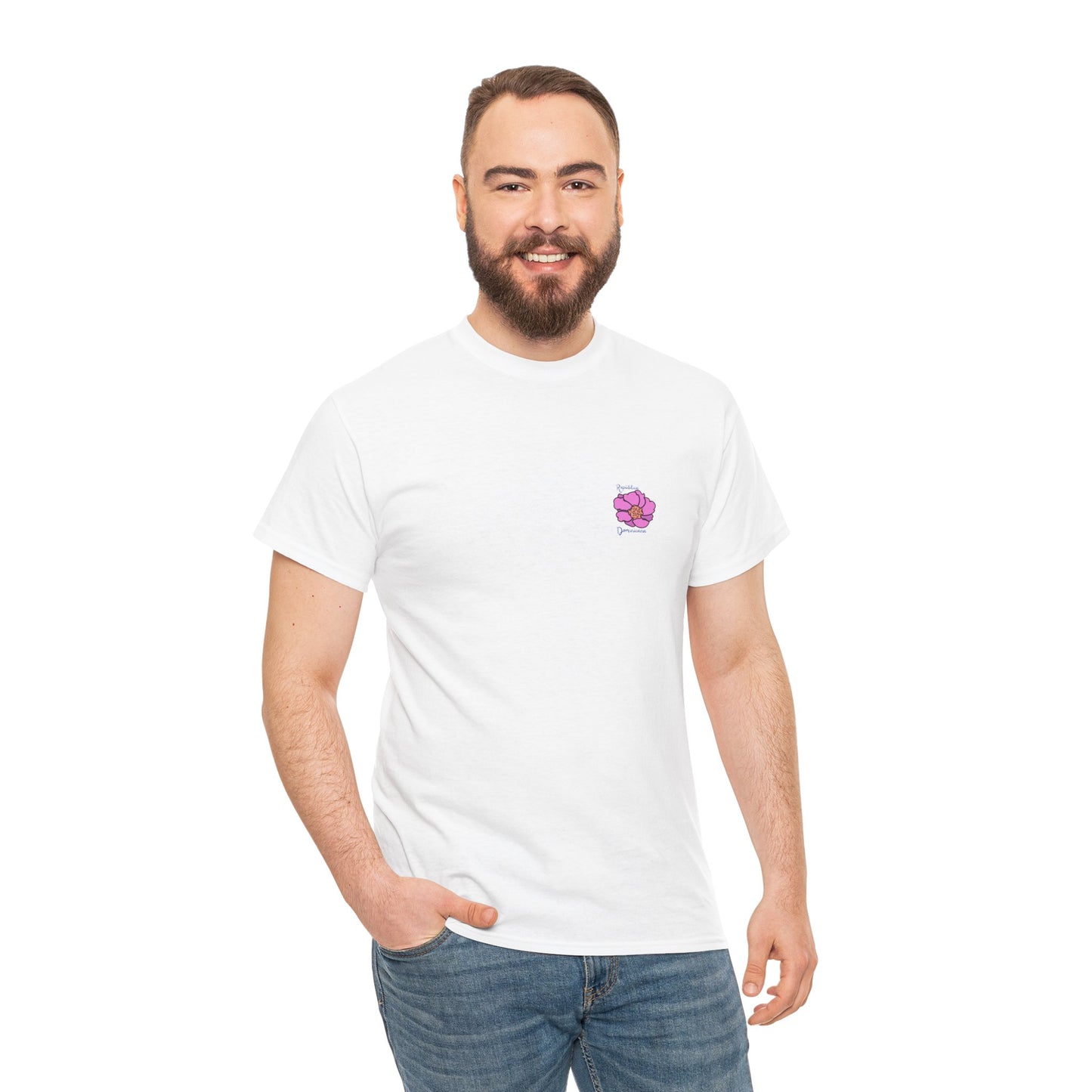 Cozy Unisex Cotton Tee -Dominican Republic Design