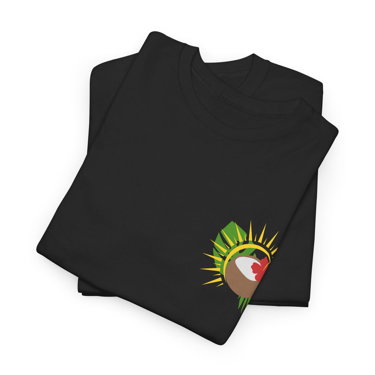 Tropical Unisex Heavy Cotton Tee - Fun and Casual Summer Wear