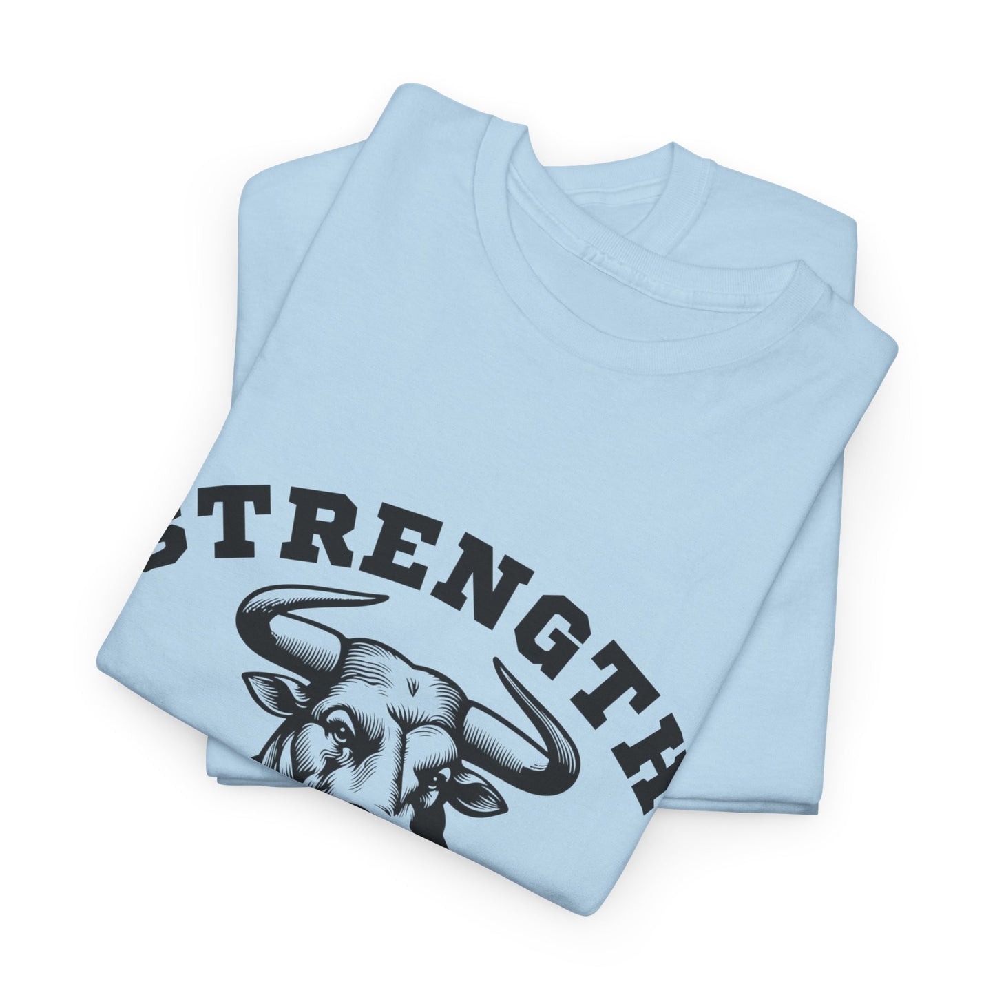 Strength Unleashed Unisex Heavy Cotton Tee - Motivational Graphic Tee