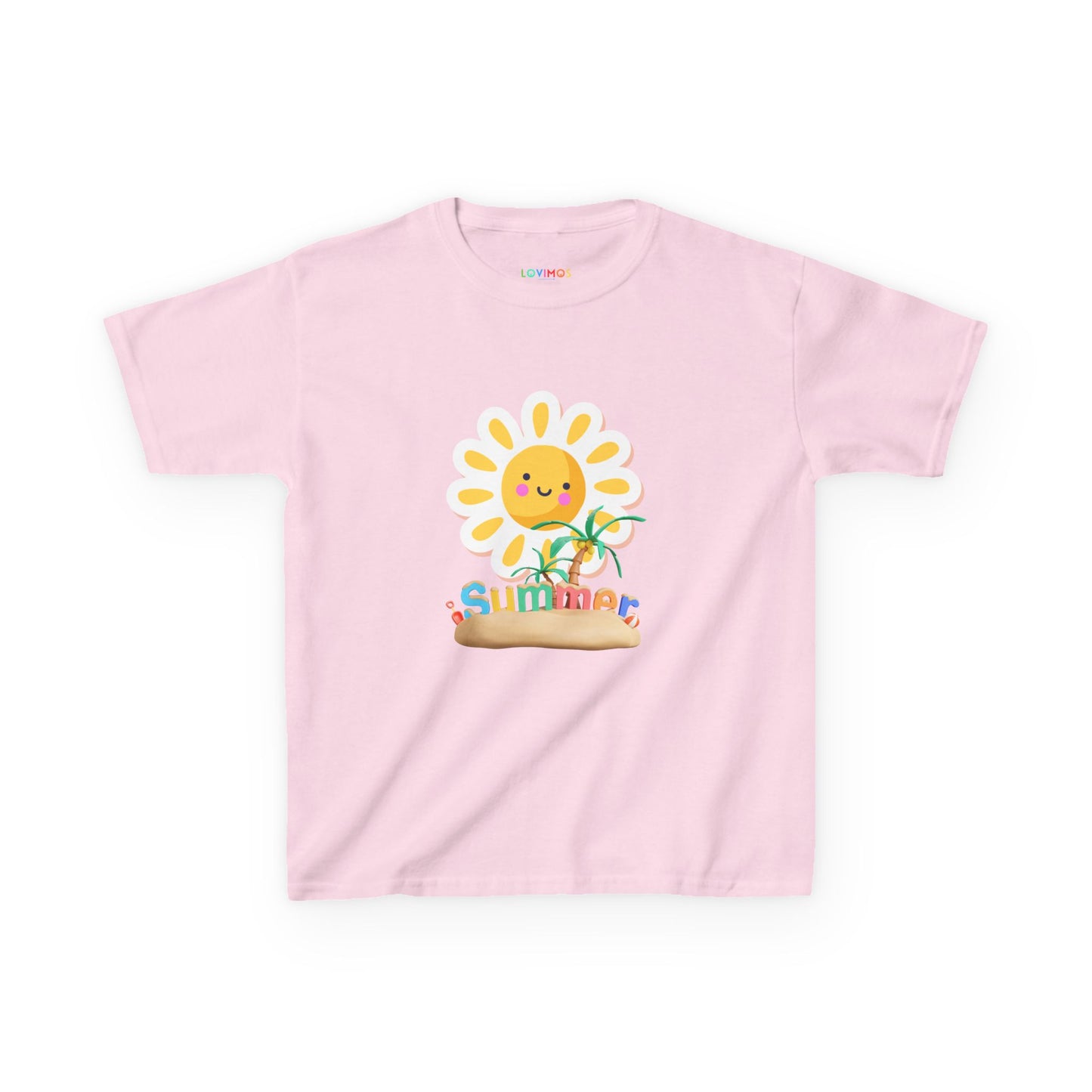 Sunny Summer Kids Tee - Cute Sunshine Graphic T-Shirt for Summer Fun