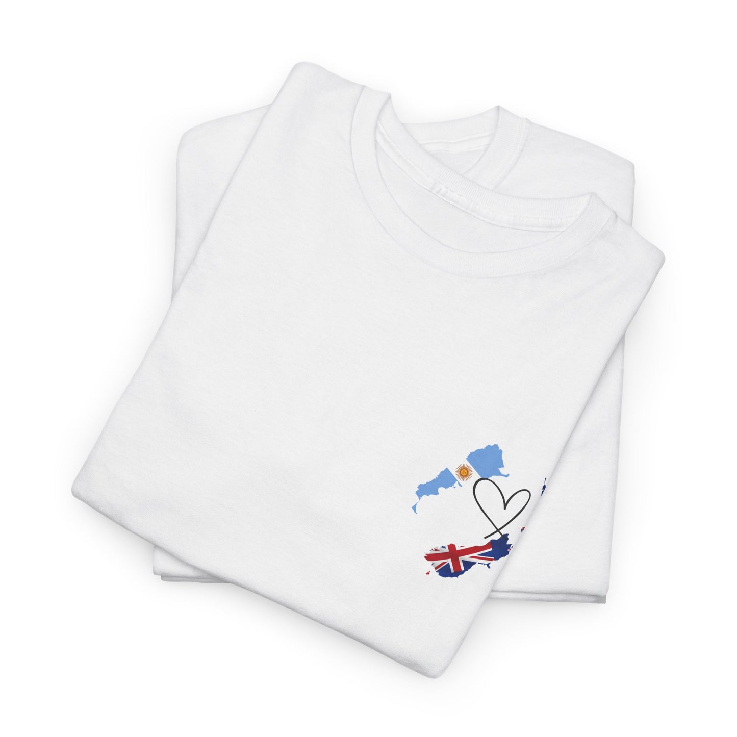Cozy Unisex Cotton Tee with Argentina & NZ Map Design