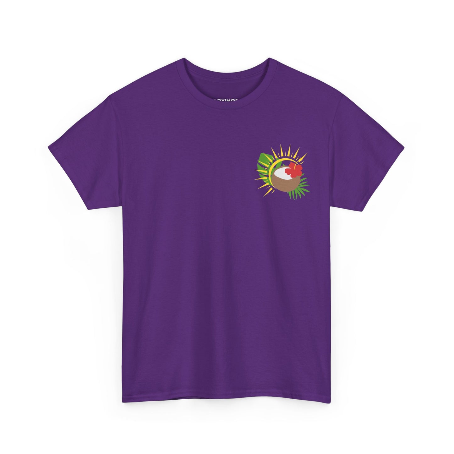 Tropical Unisex Heavy Cotton Tee - Fun and Casual Summer Wear