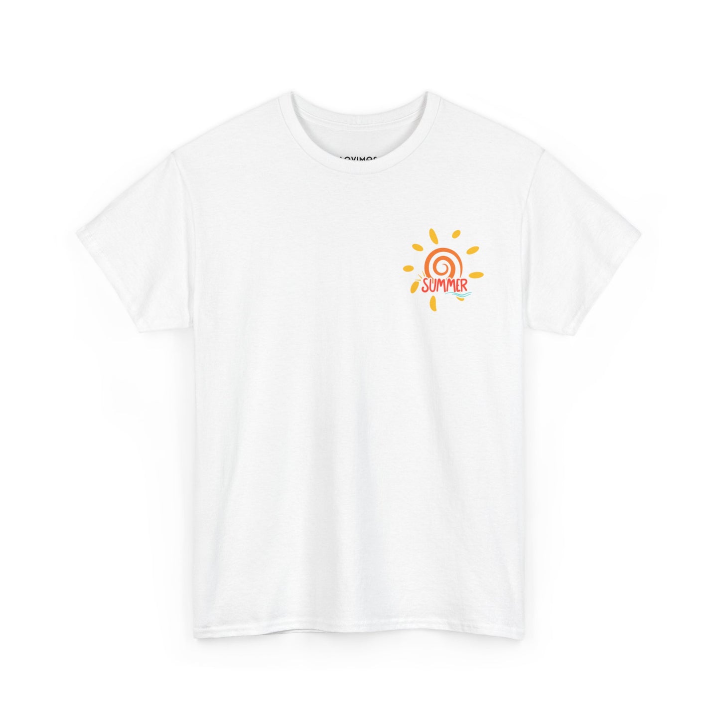 Summer Vibes Unisex Heavy Cotton Tee - Perfect for Outdoor Fun